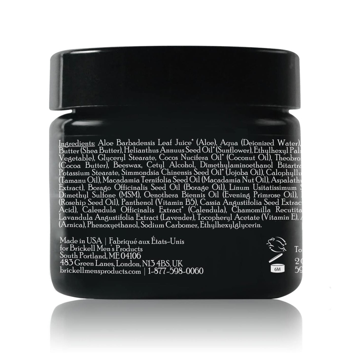 Brickell Men’s Revitalizing Anti-Aging Cream – Natural & Organic Night Face Moisturizer to Reduce Fine Lines & Wrinkles – Scented, 2 oz