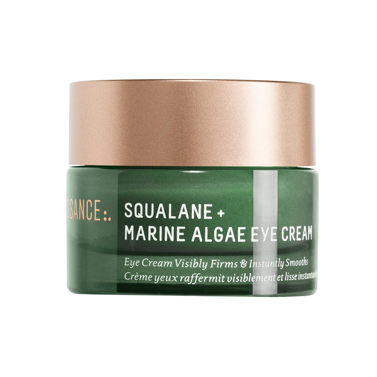 BIOSSANCE Squalane & Marine Algae Eye Cream – Hydrating Anti-Aging Treatment for Fine Lines, Wrinkles & Puffiness, 0.5 oz
