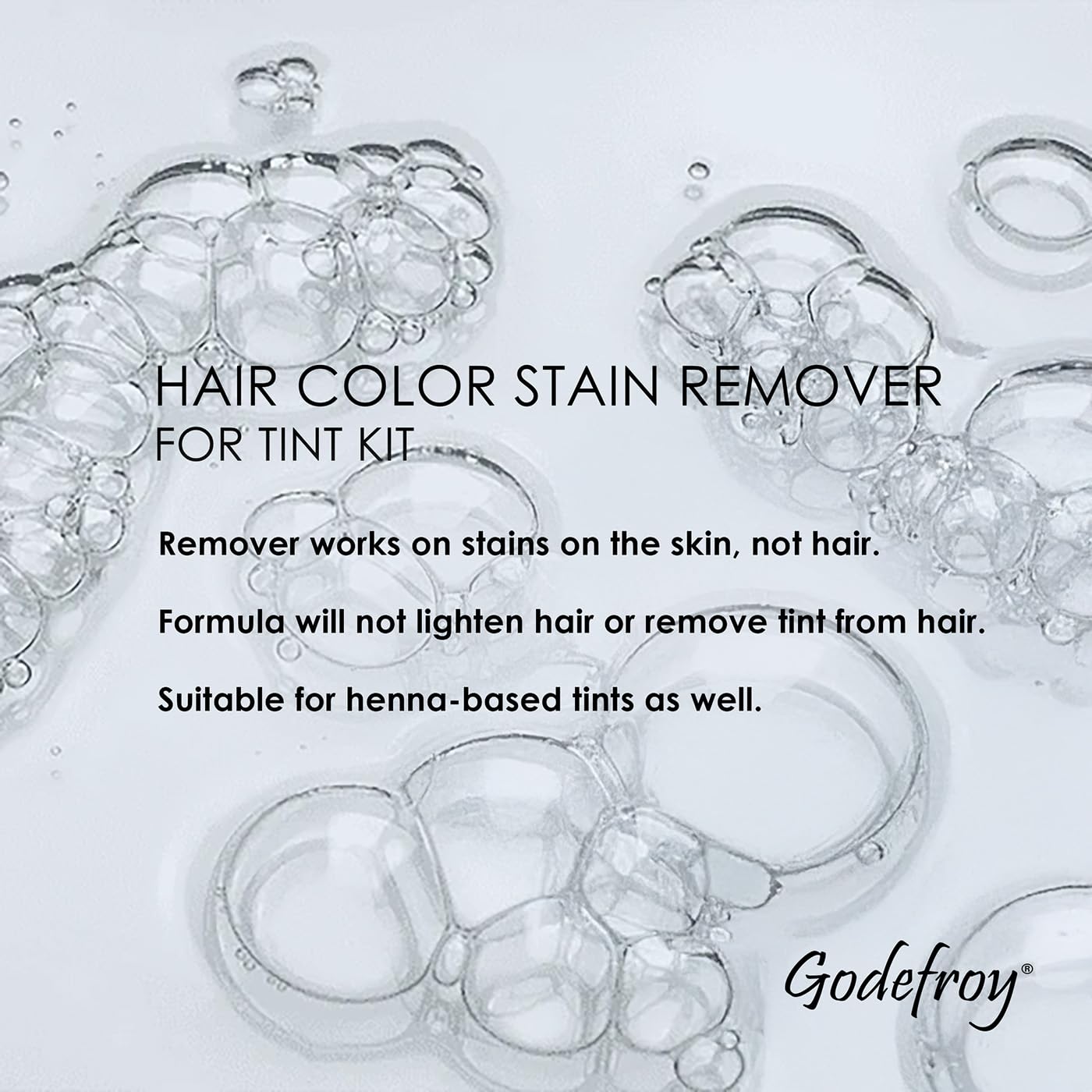 Godefroy Hair Color Stain Remover | Removes Hair Dye, Henna & Tint from Skin | Aloe-Infused, Gentle Formula for Hairline, Brows, Beard & Neck