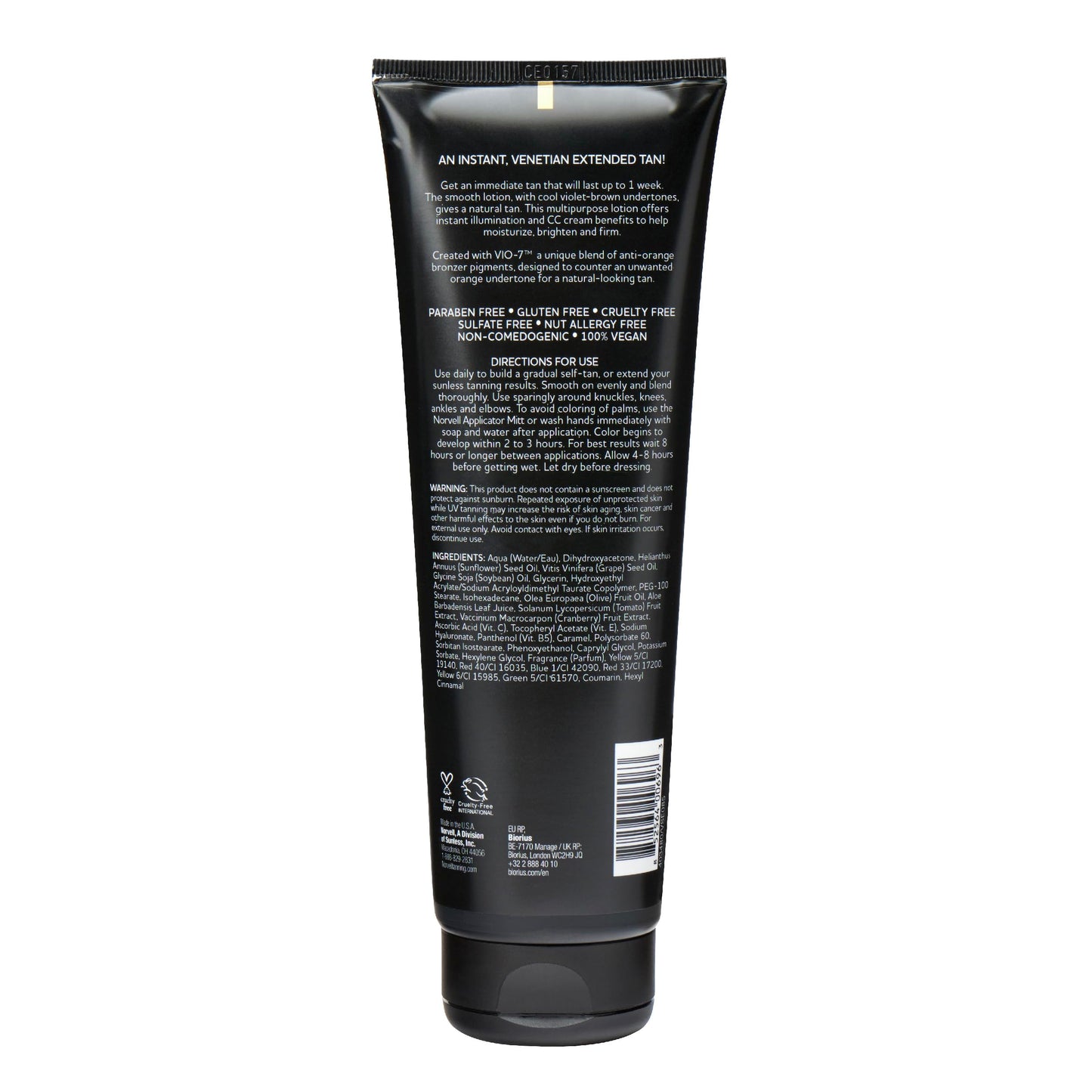 Norvell Tanning Bundle – Self Tan Extender Lotion 8.5 fl. oz & Streak-Free Applicator Mitt for Flawless, Moisturized Tan