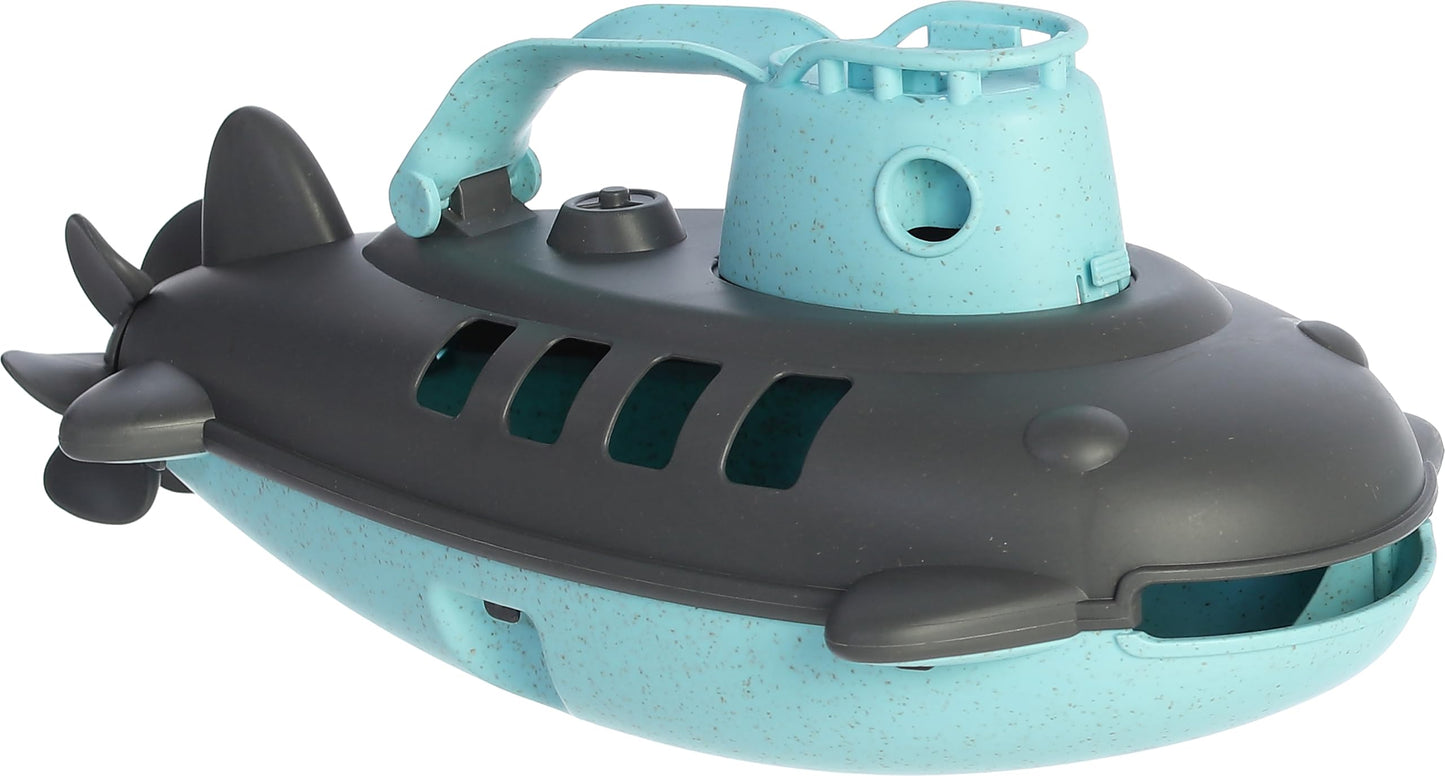 Aurora® Toys Versatile Wheatley™ Submarine Toy - Used to Create Exciting Storylines - for Creative Kids and Parents - Gray & Blue 10 Inches
