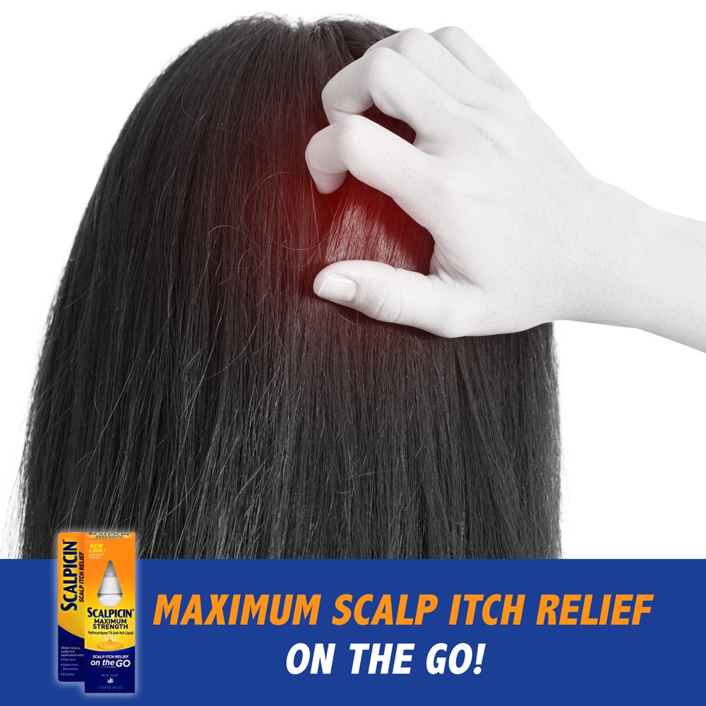 Scalpicin Max Strength Scalp Itch Treatment, 1.5 oz.