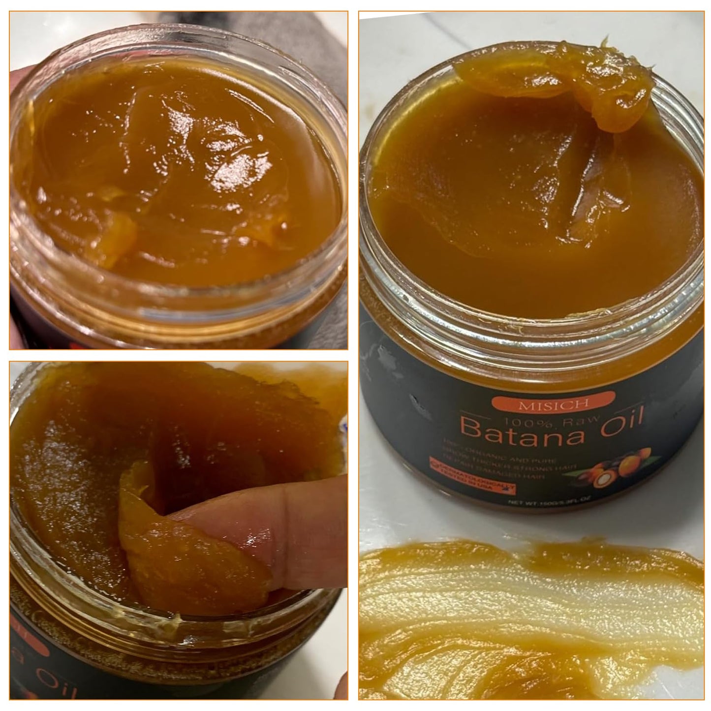 Raw Batana Oil 5.3 oz – 100% Pure Unrefined Organic Oil from Honduras | Promotes Hair Growth, Reduces Hair Loss & Boosts Thickness for Men & Women