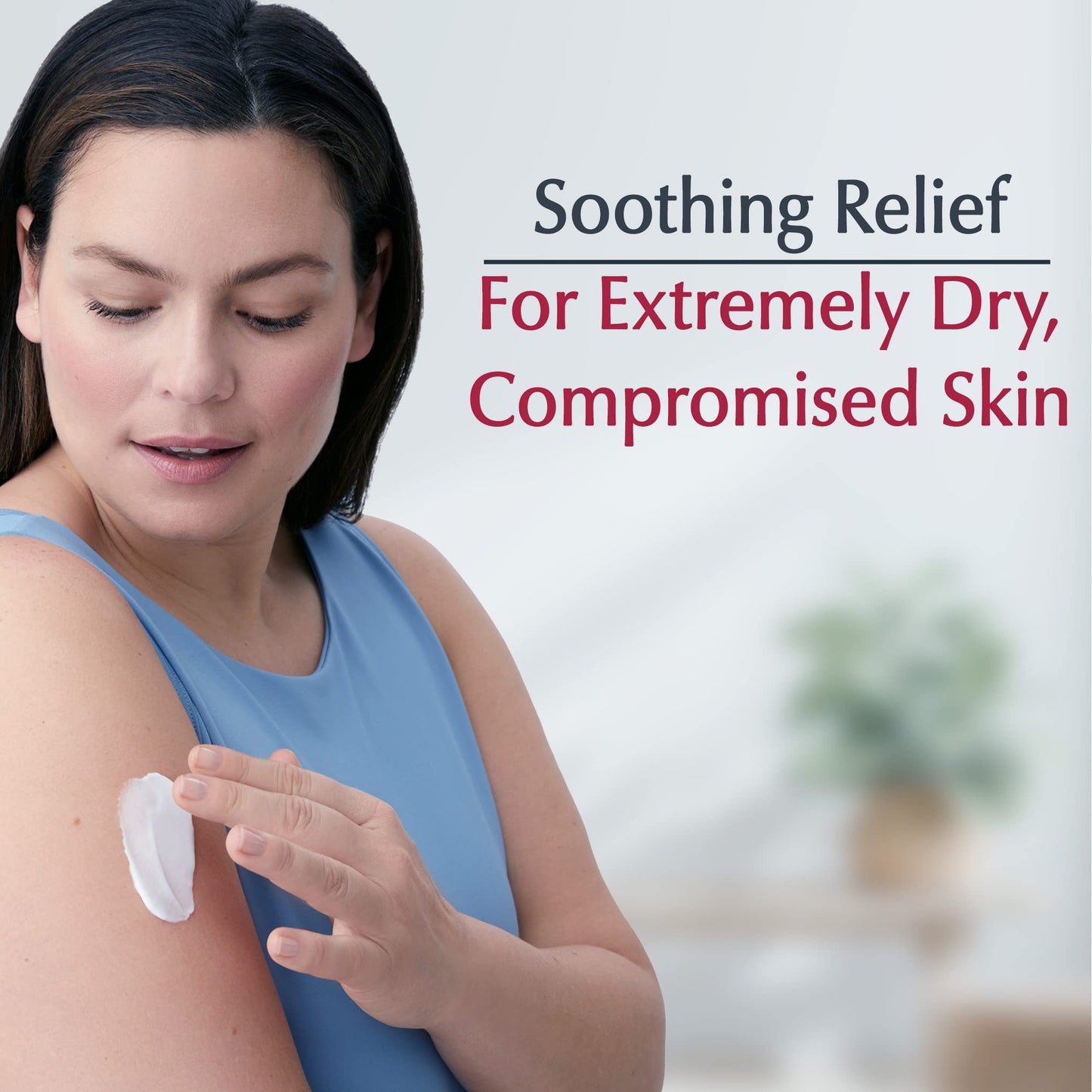 Eucerin Original Healing Cream – Unscented Body Moisturizer for Extremely Dry, Sensitive Skin, Emollient Enriched, 16 oz Jar, Pack of 2