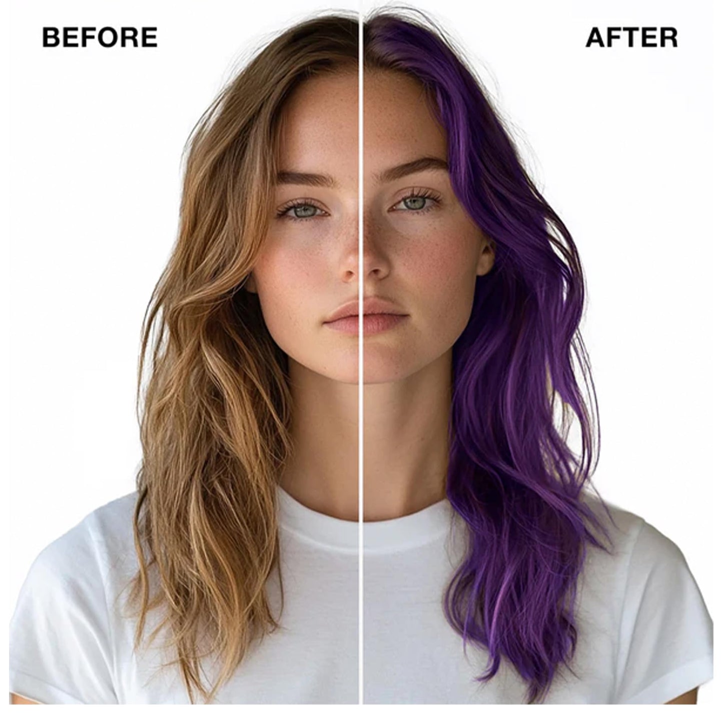 IGK Color Depositing Gloss Mask CYBER TOKYO - Intense Violet | Conditioning + Hydrate + Shine | Vegan + Cruelty Free | 6 Oz