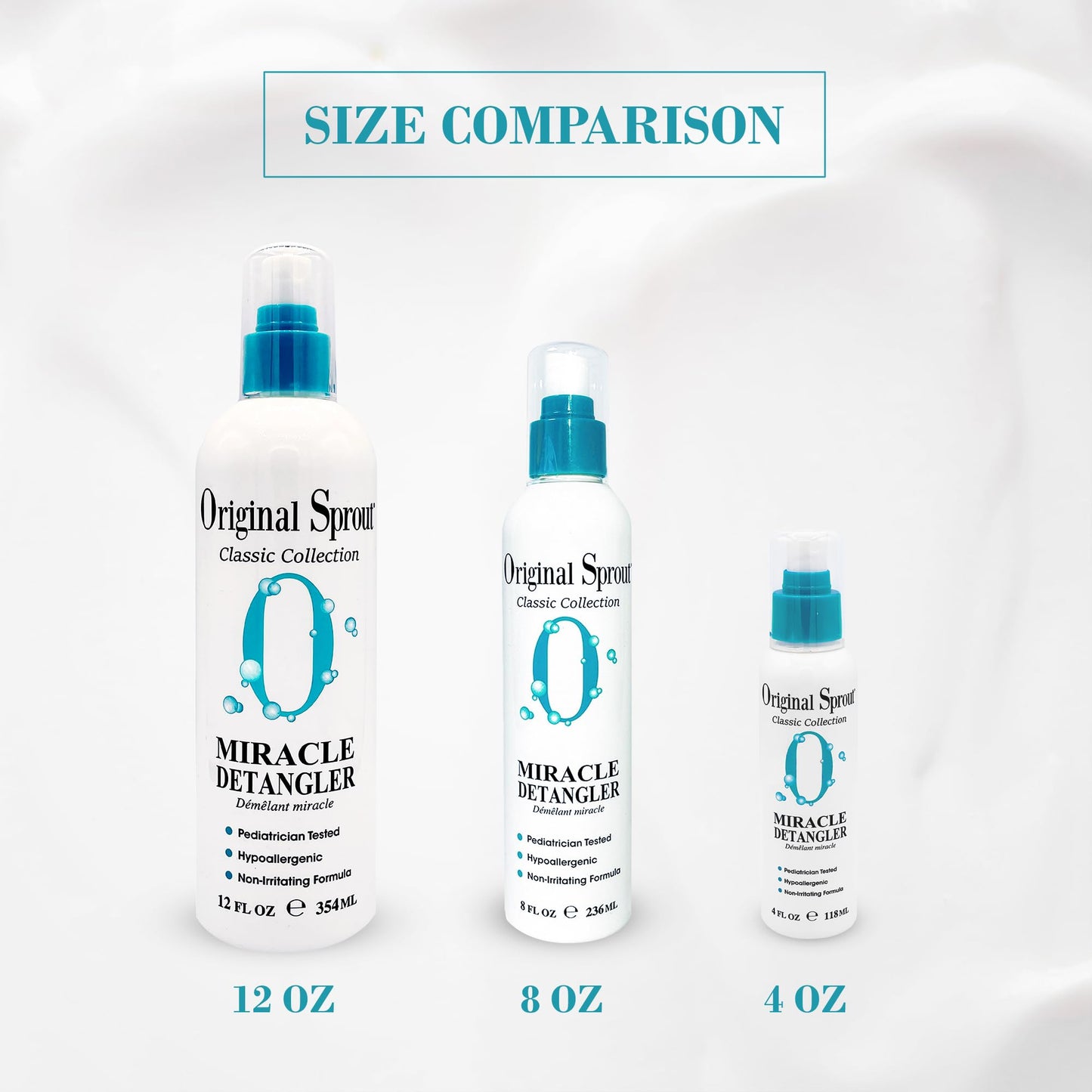 Original Sprout Miracle Detangler, Leave-In Conditioner Treatment for All Hair Types, 4 oz. Bottle