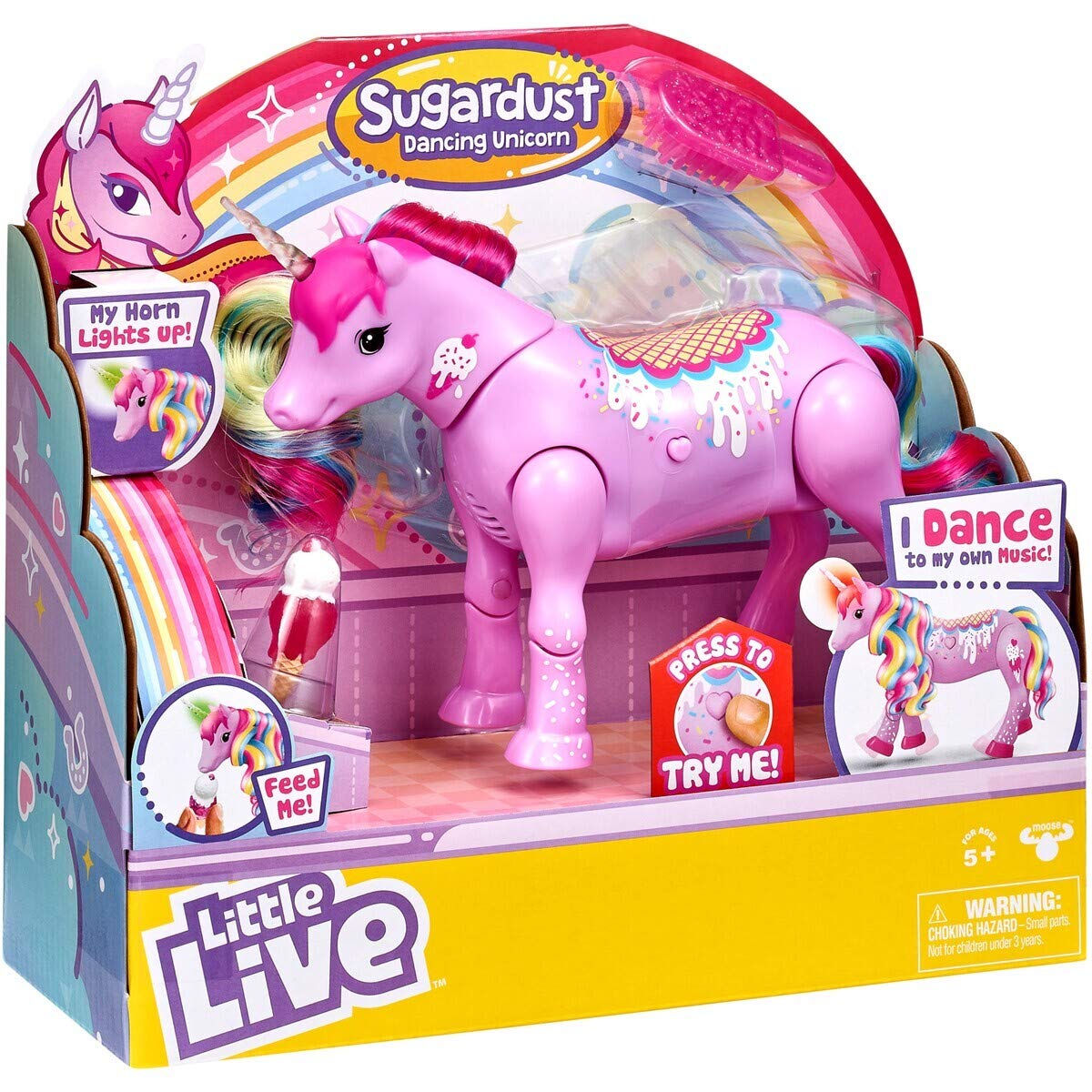 Little Live Pets Unicorn - Sugardust - Dance to My own Music!