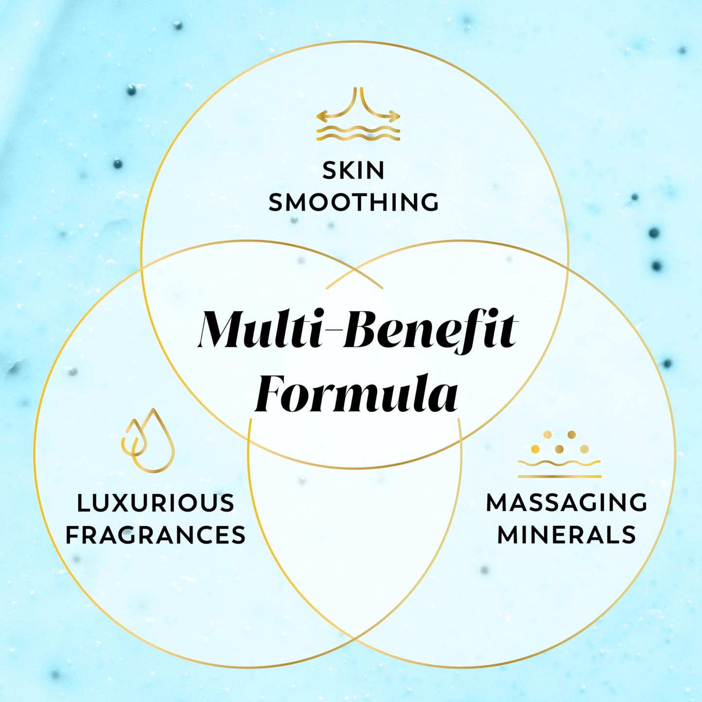 Olay Body Indulgent Mineral Scrub, Exfoliating & Massaging Pearls with BHA & Vitamin B3, Soft Nourishing Formula, Coconut & Guava, 11 oz