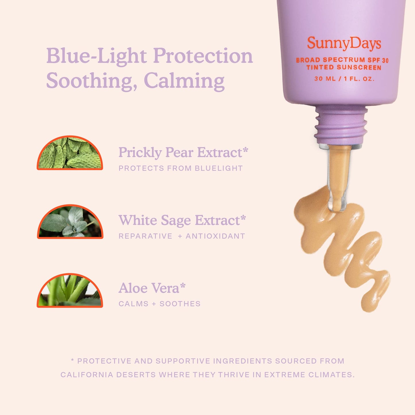 Tower 28 Beauty SunnyDays SPF 30 Tinted Mineral Sunscreen – Light Shade 15 Melrose, 2-in-1 Foundation & UVA/UVB Protection for Sensitive Skin, 1 Fl Oz