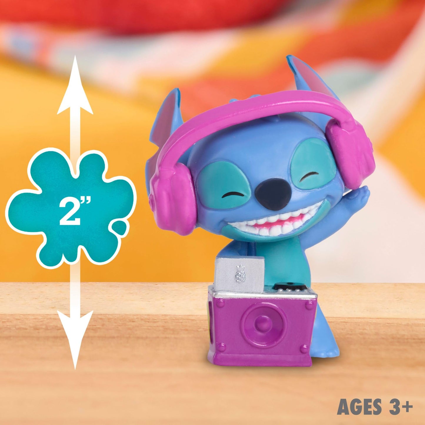 Disney Stitch That’s So Stitch Collectible Figures Series 2 (2-Pack), Mystery 2-inch Figurine, Blind Capsule, Kids Toys for Ages 3 Up by Just Play