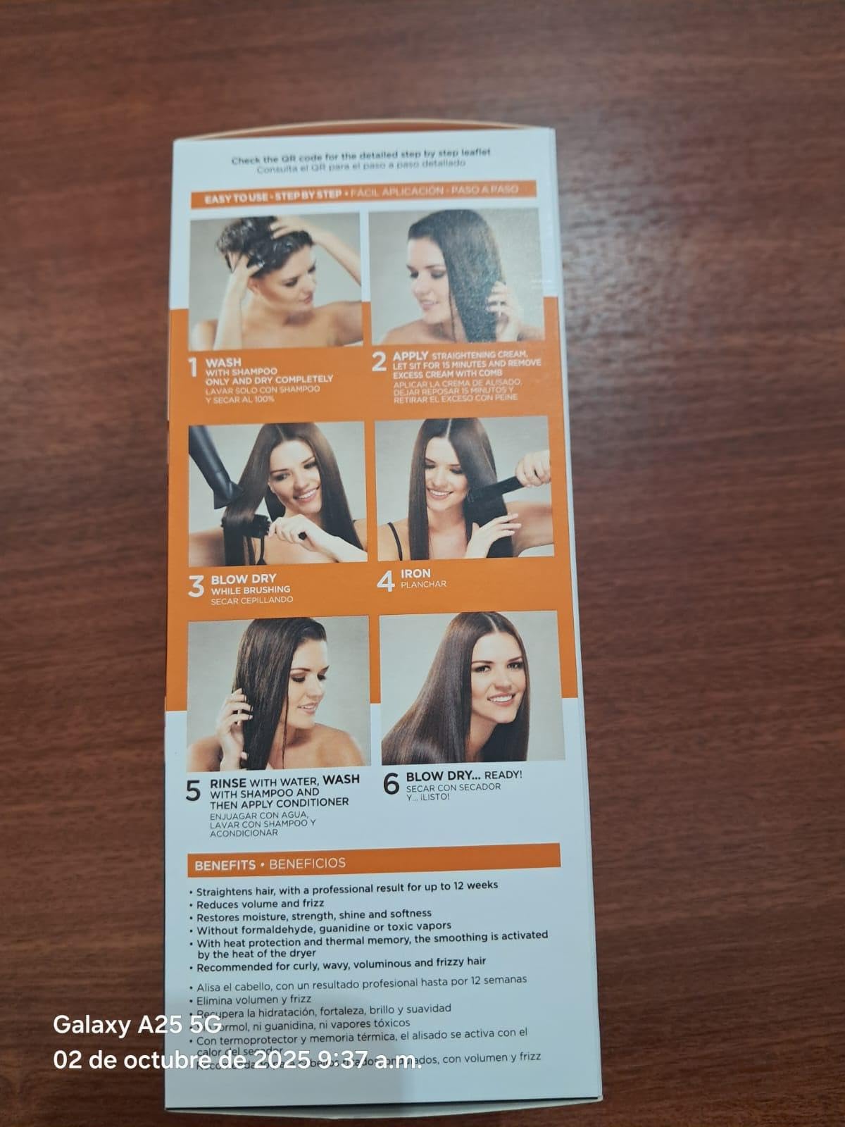 Kativa Brazilian Straightening Kit Pack of 2 – 12 Weeks Professional Hair Straightening with Argan Oil, Shea Butter, Keratin & Amino Acids