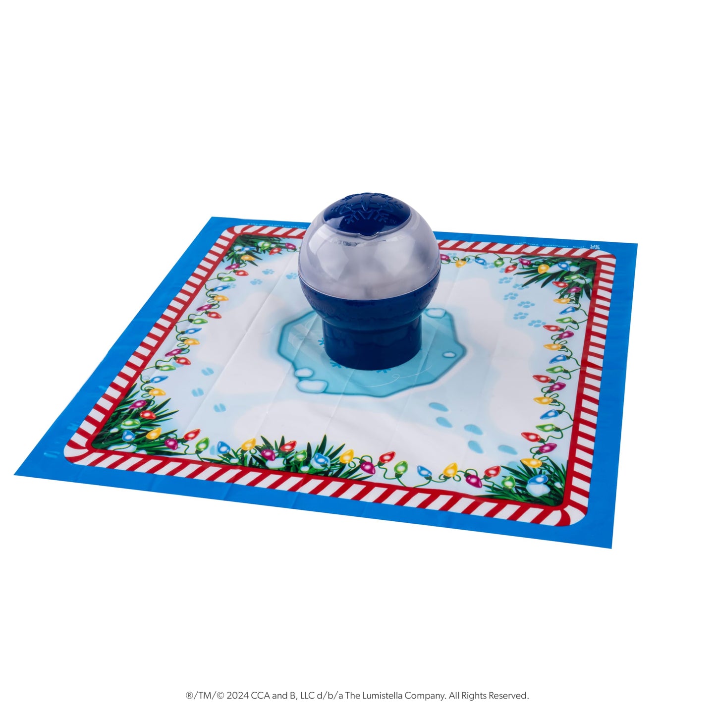 The Elf on the Shelf Secret SnoPrize Series 4 – Holiday Surprise Globe with Magic Snow & 1 Mystery Mini Figure, Kids Stocking Stuffer