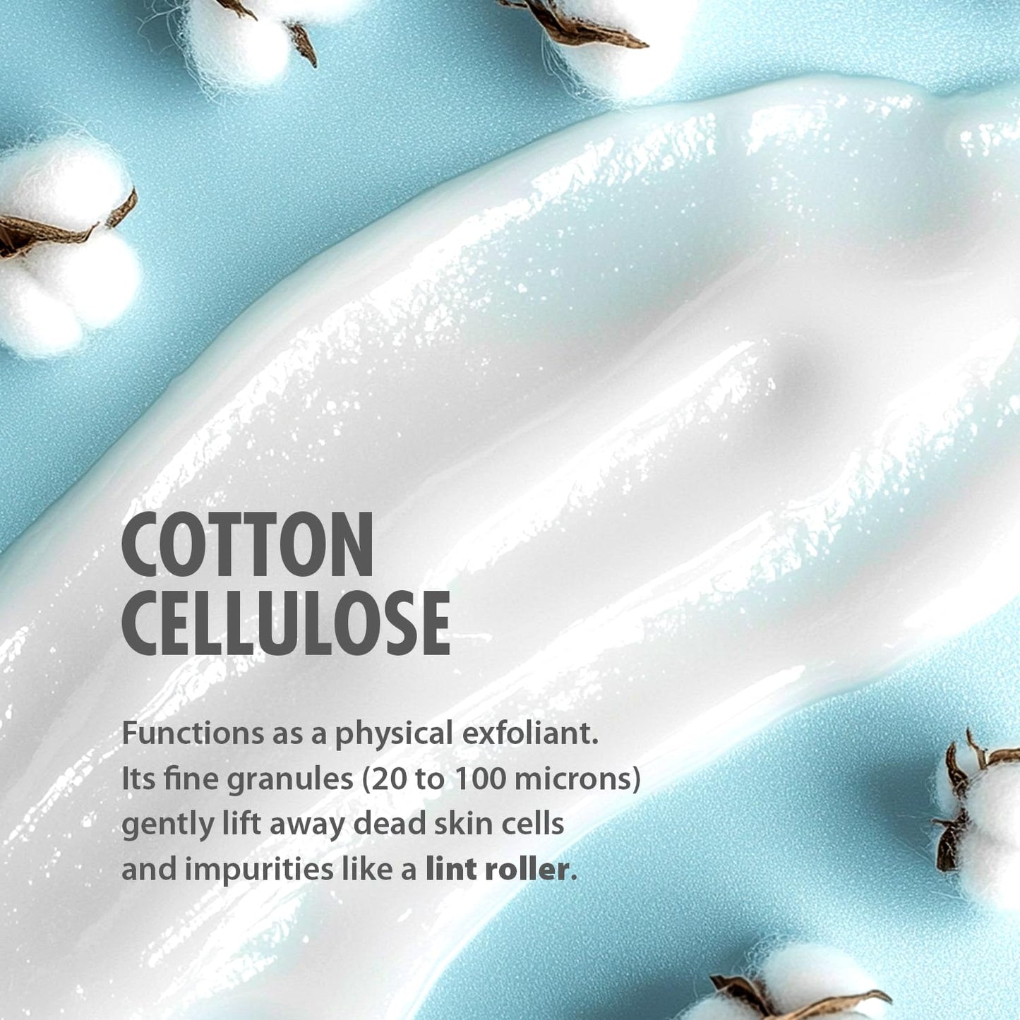 Ebanel Exfoliating Face Scrub & Peeling Gel – Brightening Moisturizing Cleanser with Centella, Hyaluronic Acid, Vitamins C & E