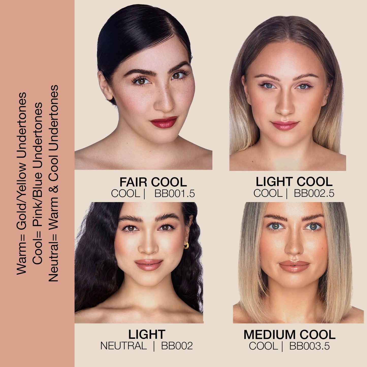 Bellapierre BB Cream SPF 20 – Mineral Sunscreen & Liquid Foundation, Lightweight Moisturizer, Buildable Coverage, Matte, Non-Toxic, 1.7 oz