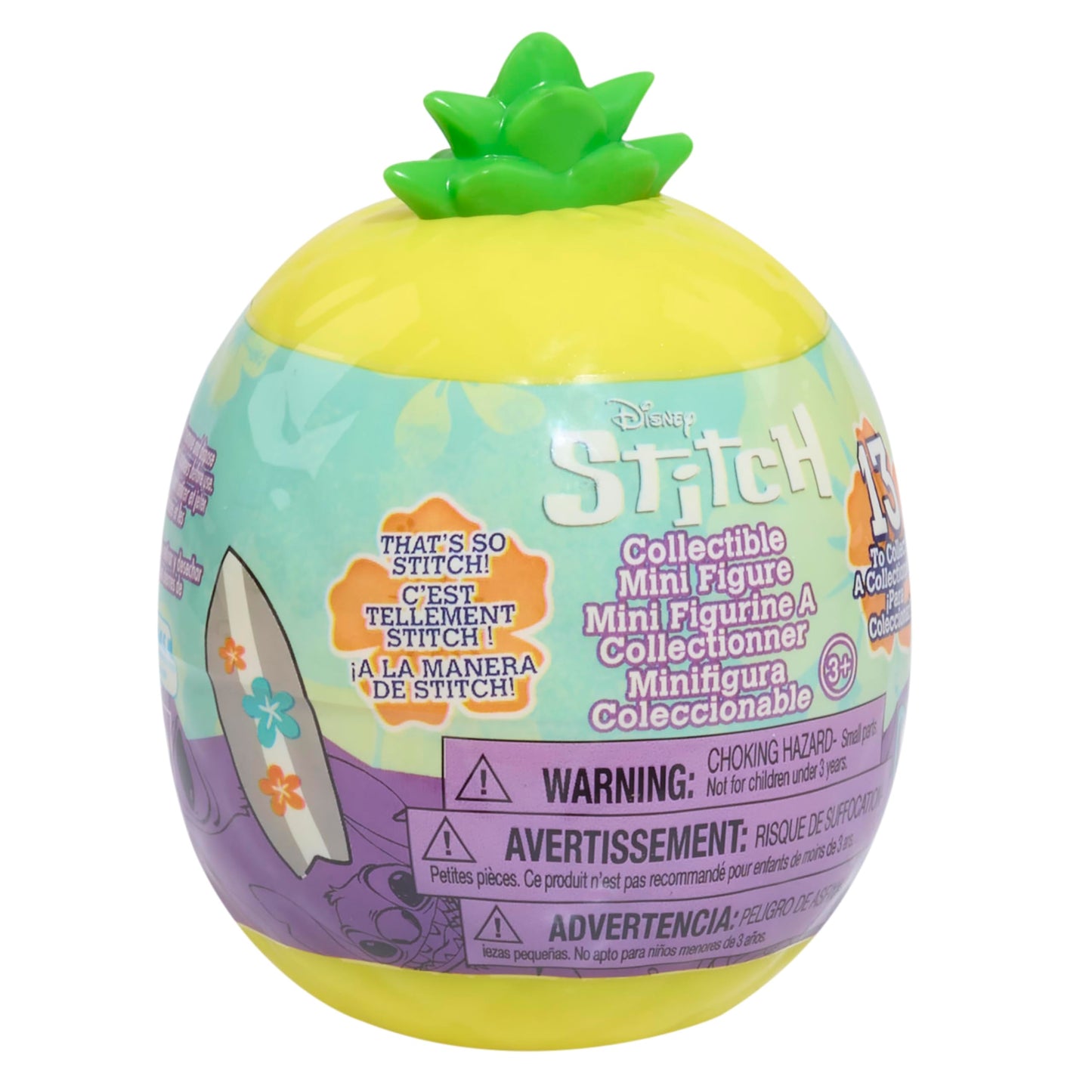 Disney Stitch That’s So Stitch Collectible Figures Series 2 (2-Pack), Mystery 2-inch Figurine, Blind Capsule, Kids Toys for Ages 3 Up by Just Play