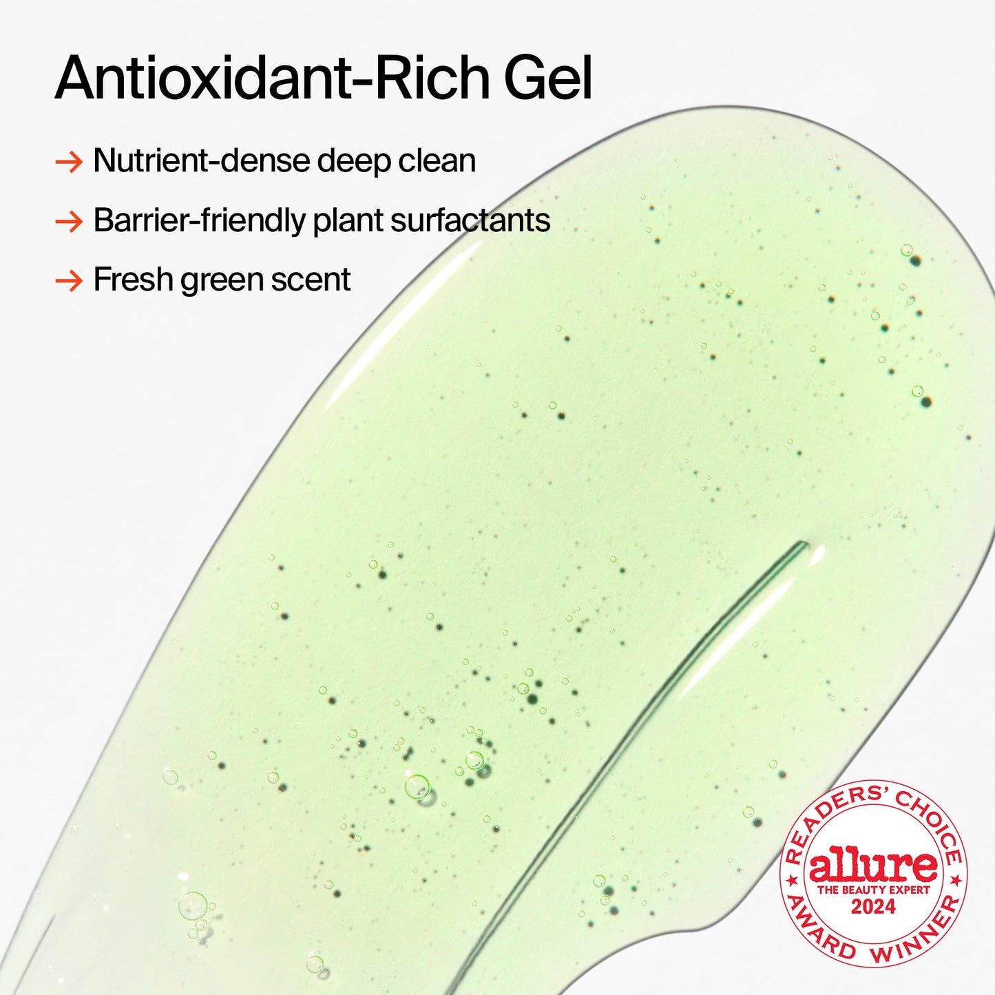 Youth To The People Superfood Facial Cleanser - Kale & Green Tea Face Wash, Gentle Makeup Remover, Antioxidant Skincare, 8 fl oz