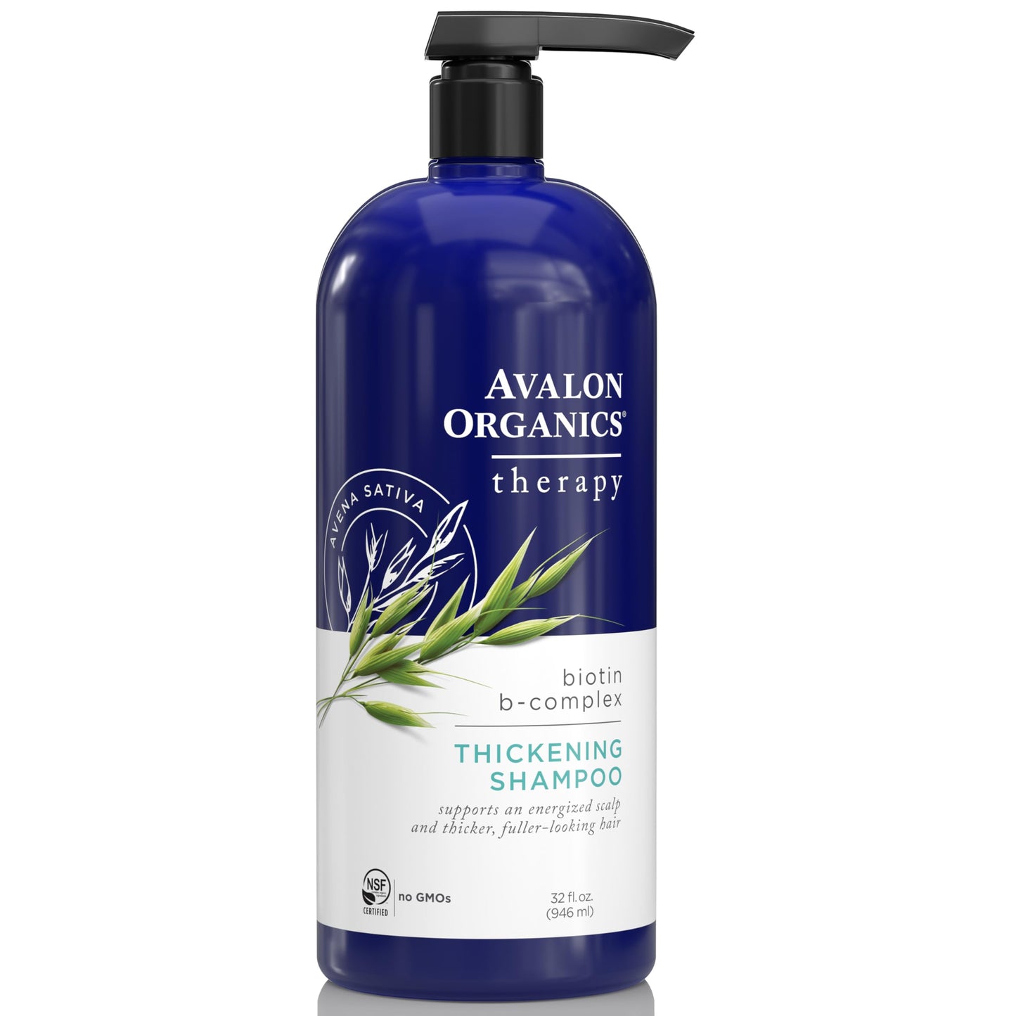 Avalon Organics Therapy Biotin B-Complex Thickening Shampoo, 32 oz