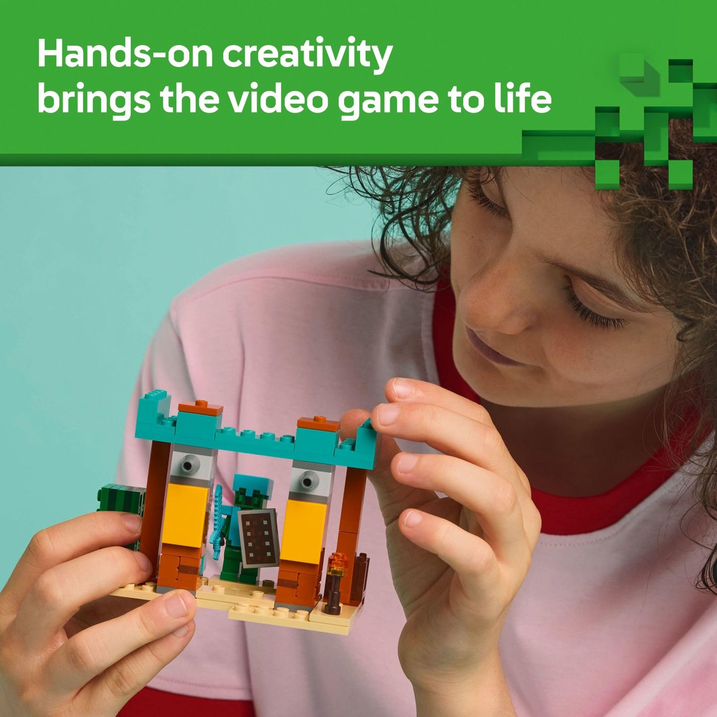 LEGO Minecraft The Illager Desert Patrol Playset 21267 with 4 Figures – Building Toy for Kids 7+, Boys & Girls, Birthday Gift Idea