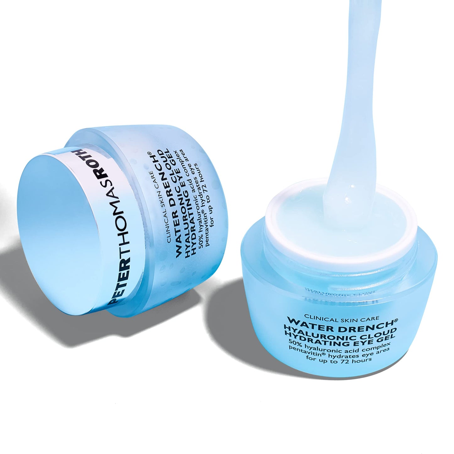 Peter Thomas Roth Water Drench® Hyaluronic Cloud Eye Gel with Caffeine – Hydrates, Reduces Fine Lines, Wrinkles, Puffiness & Dark Circles