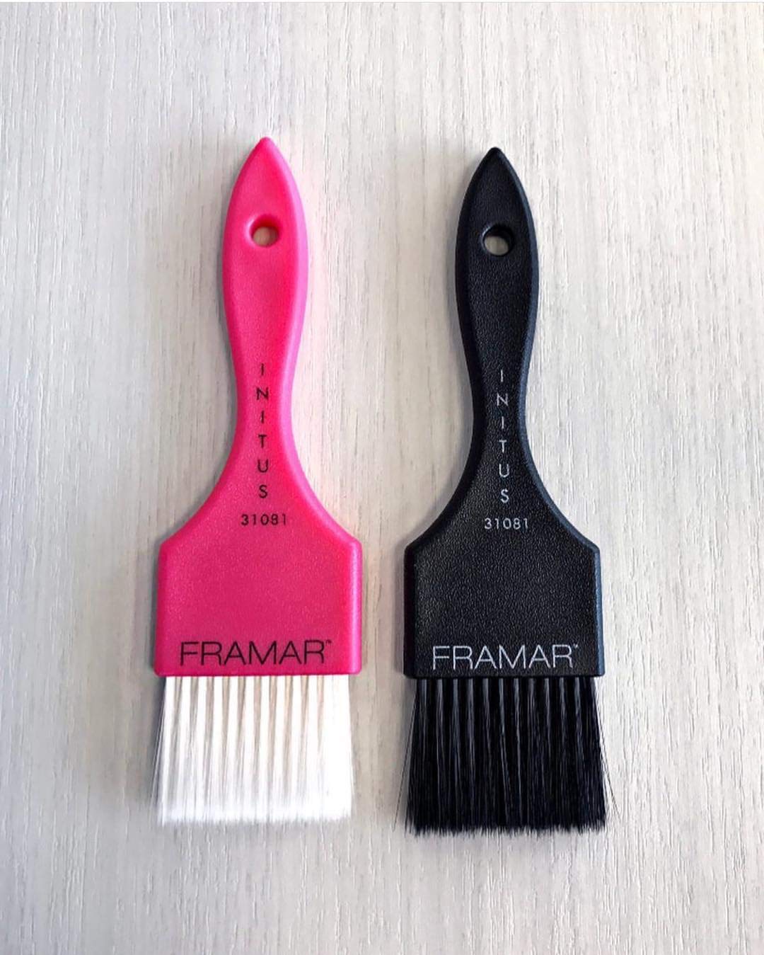 Framar Power Painter Hair Dye Brush Set - 2 Pack Hair Coloring & Balayage Brushes for Blending, Tinting & Precise Dye Application