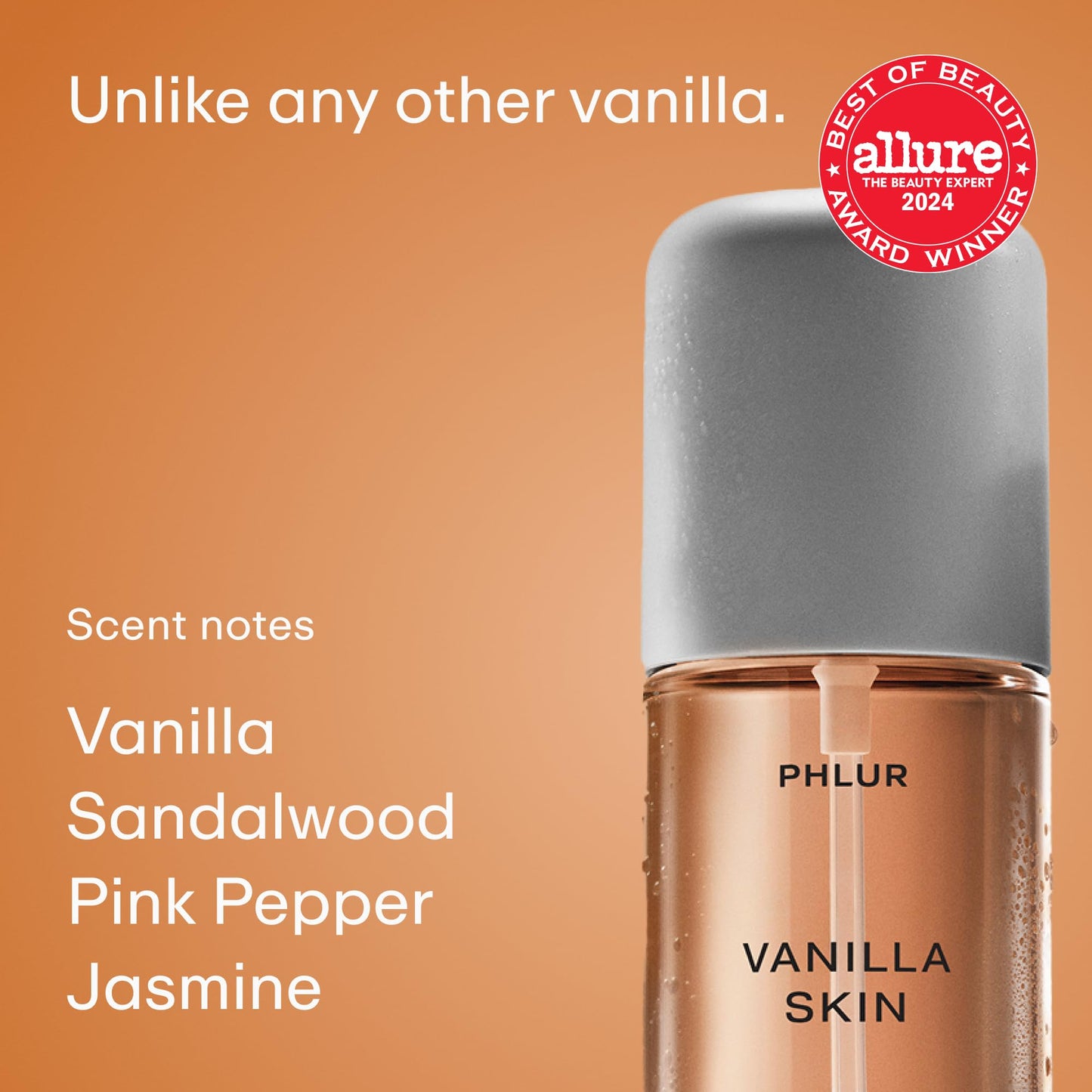 PHLUR Paradise Skin Travel Set – Body Mist Gift Trio with Peach Skin, Vanilla Skin & Beach Skin – Travel Size Hair & Body Fragrance (3 x 3 fl oz)