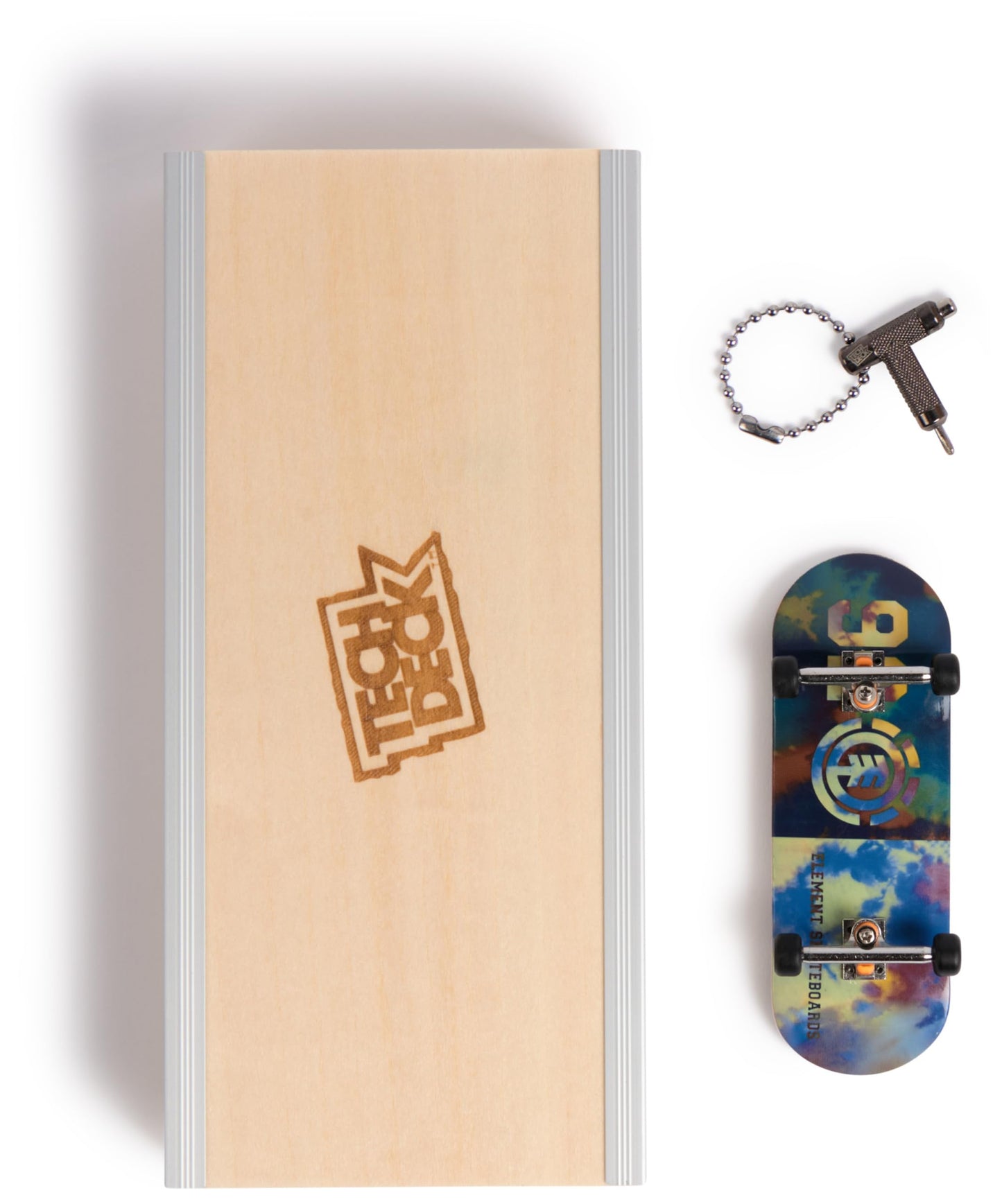 TECH DECK, Element Pro Series Finger Board with Storage Display, Built for Pros; Authentic Mini Skateboards, Kids Toys for Ages 6 and up