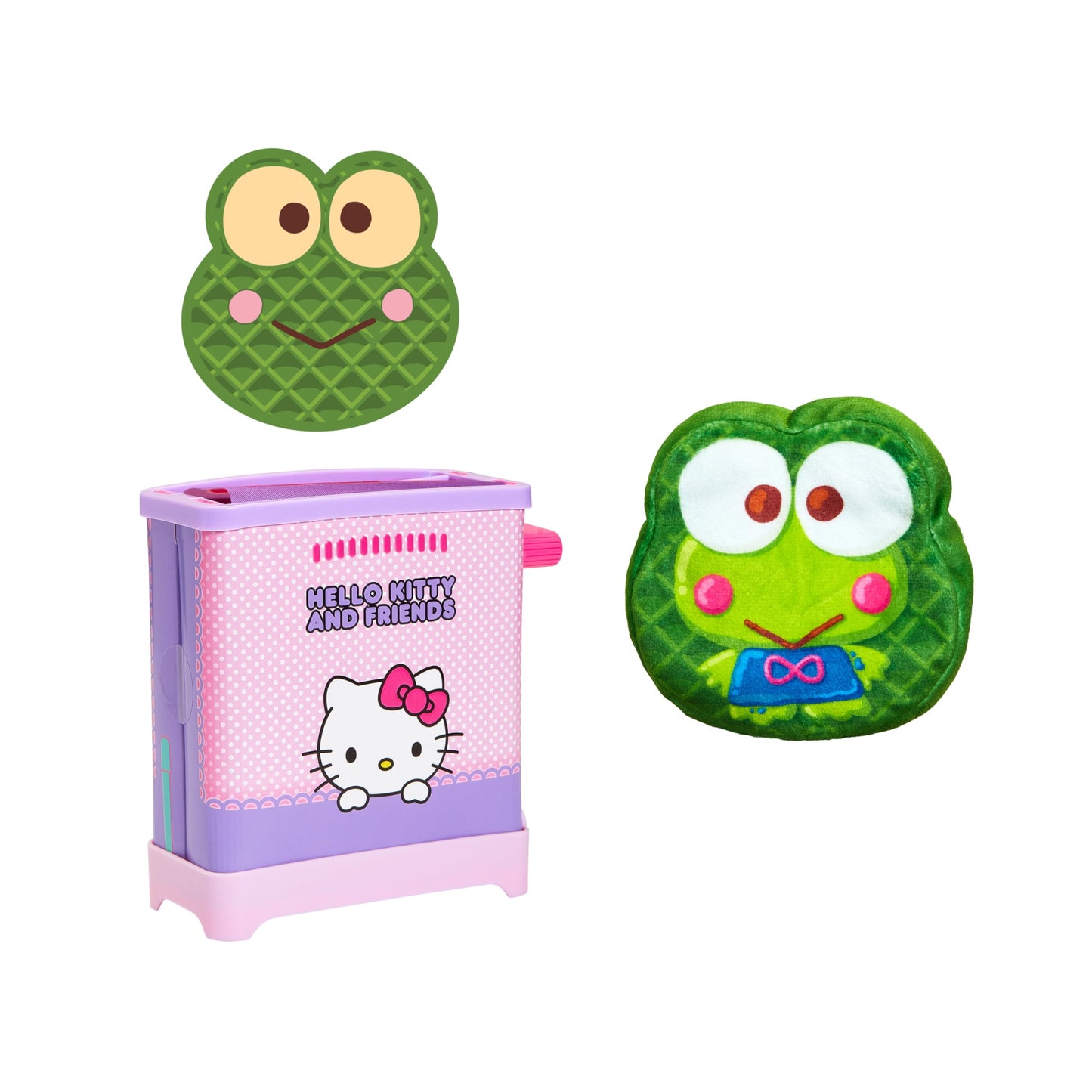 Cookeez Makery Hello Kitty and Friends Toasty Treatz Toaster | Squishy, Scented Plush Surprise | Pop-in-Bread, 6 Collectible Characters