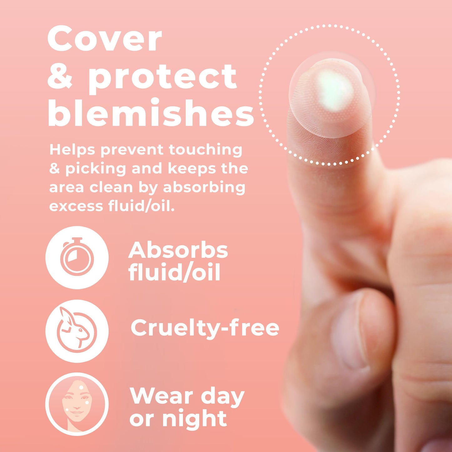 PatchRx Micro Needle Pimple Patch 18 Pack – Hydrocolloid Microdart Patches for Acne, Pimples, Overnight Spot Treatment