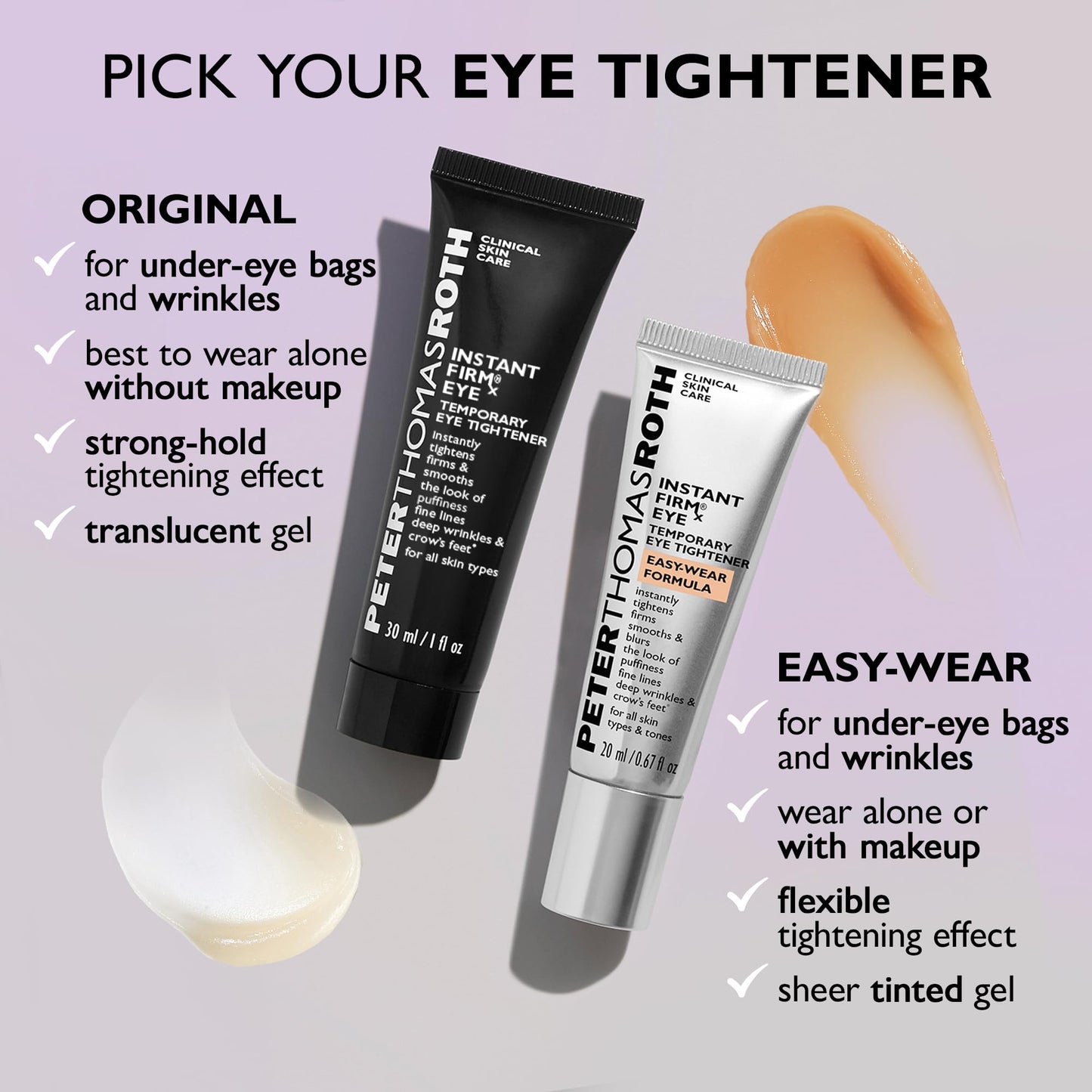 Peter Thomas Roth | Instant FIRMx® Eye Temporary Eye Tightener Easy-Wear Formula