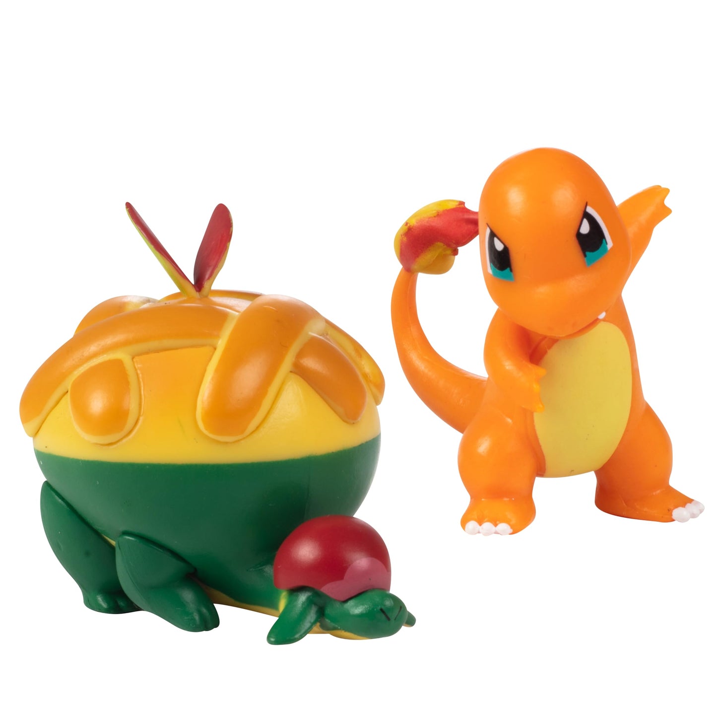 Pokémon Battle Ready Toy Figures, 8-Piece Set – 2” & 3” Charmander, Bulbasaur, Squirtle, Lucario, Alolan Vulpix & More – Kids Gift 4+