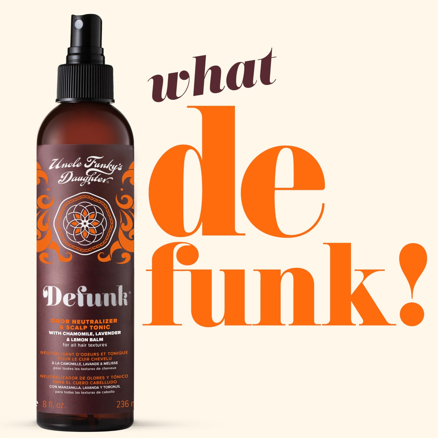 Uncle Funky's Daughter Defunk Hair Odor Neutralizing Tonic, 8 oz