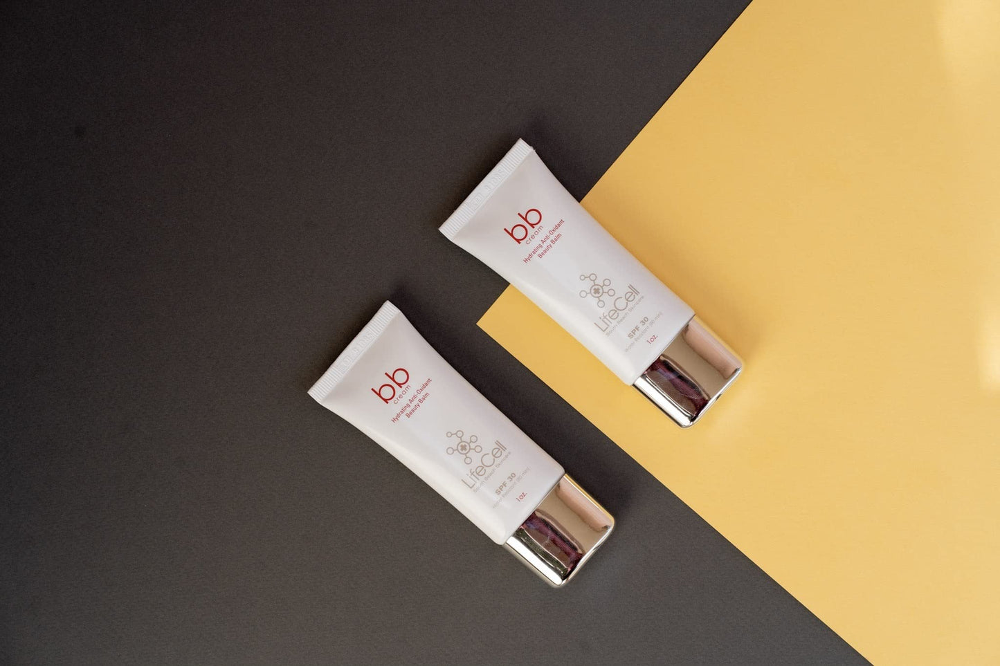 LifeCell Tinted BB Cream SPF 30 – Medium, Anti-Aging, Hydrating, Zinc Oxide Physical Sunscreen for Wrinkles & Dark Spot Defense, 1oz