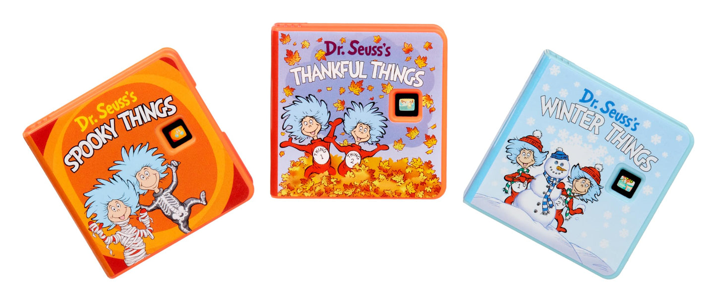 Little Tikes Story Dream Machine Dr. Seuss Thing 1 Collection - Storytime Books & Audio Toy for Toddlers & Kids Ages 3+ Boys & Girls