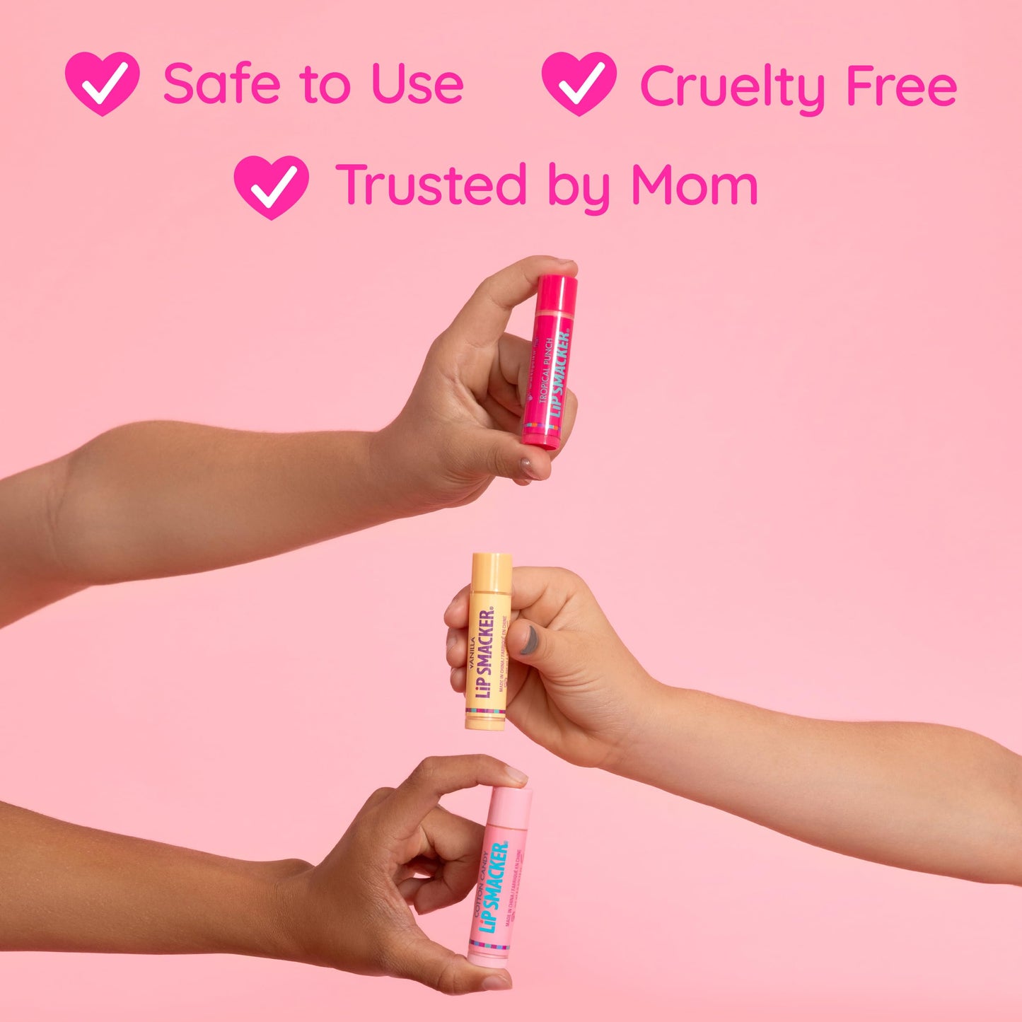 Lip Smacker Squishmallows Moisturizing Lip Balm,Fun Soft Squishy Collectible Top,Hydrates & Smooths - Cam