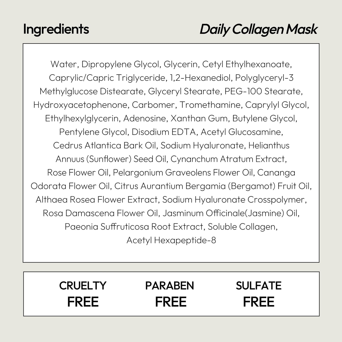 LAPCOS Collagen Sheet Mask 5-Pack – Firming Daily Face Mask with Collagen Peptides, Anti-Aging, Wrinkle Reduction, Hydrating, Korean Beauty