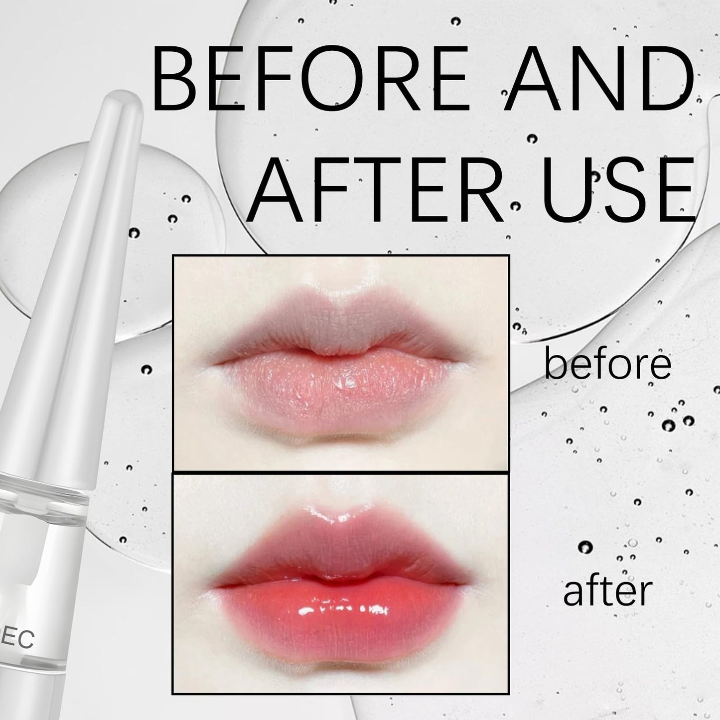 XUHUIT Lip Plumper Gloss Set | Hydrating and Volumizing Lip Treatment | Smooth Wrinkles and High Shine | Formula with Hyaluronic Acid (2)