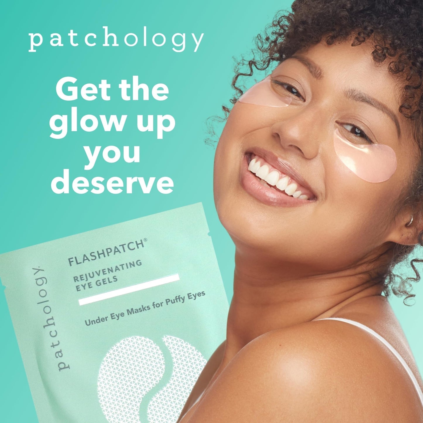 Patchology Under Eye Gel Patches – Soothing Eye Masks for Dark Circles, Puffiness & Eye Bags, 5 Pairs, Skincare for All Skin Types