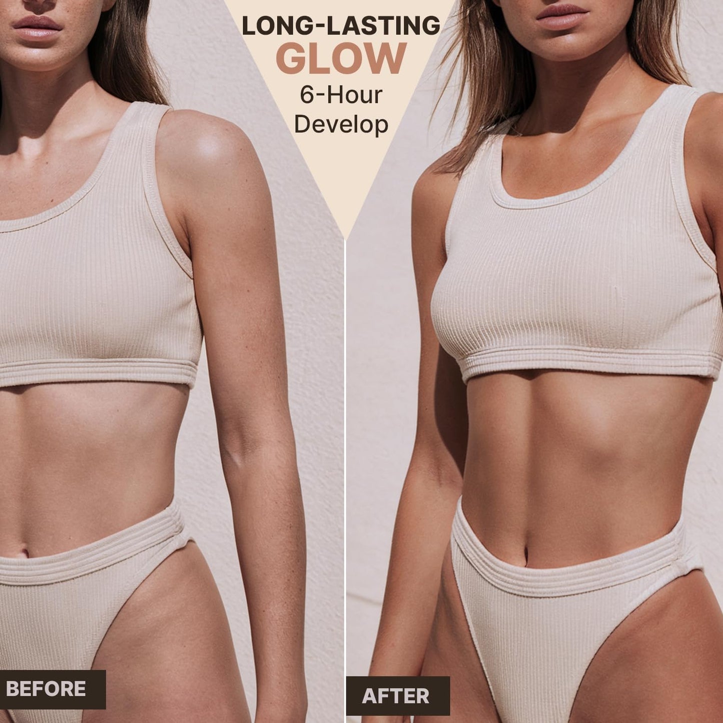 Self Tanner Mousse for Dark Tan โ Natural & Organic Sunless Tanning Foam, Clear, Non-Toxic, Streak-Free, USA Made for a Deep, Natural Glow