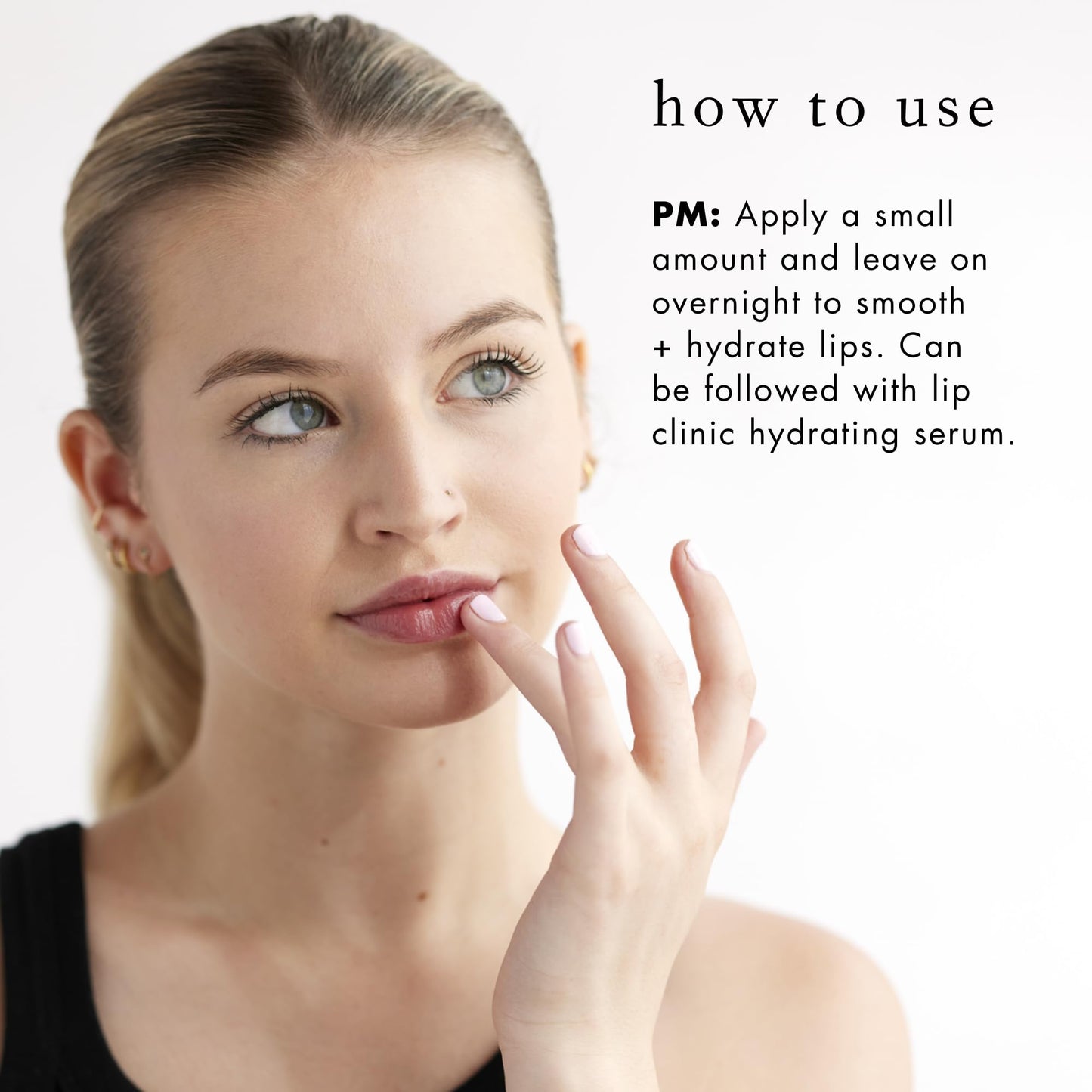 Bioelements Lip Clinic Exfoliating Butter, 0.33 fl oz – Overnight Smoothing Lip Treatment with AHAs, Shea & Mango Butter, Vegan & Cruelty-Free