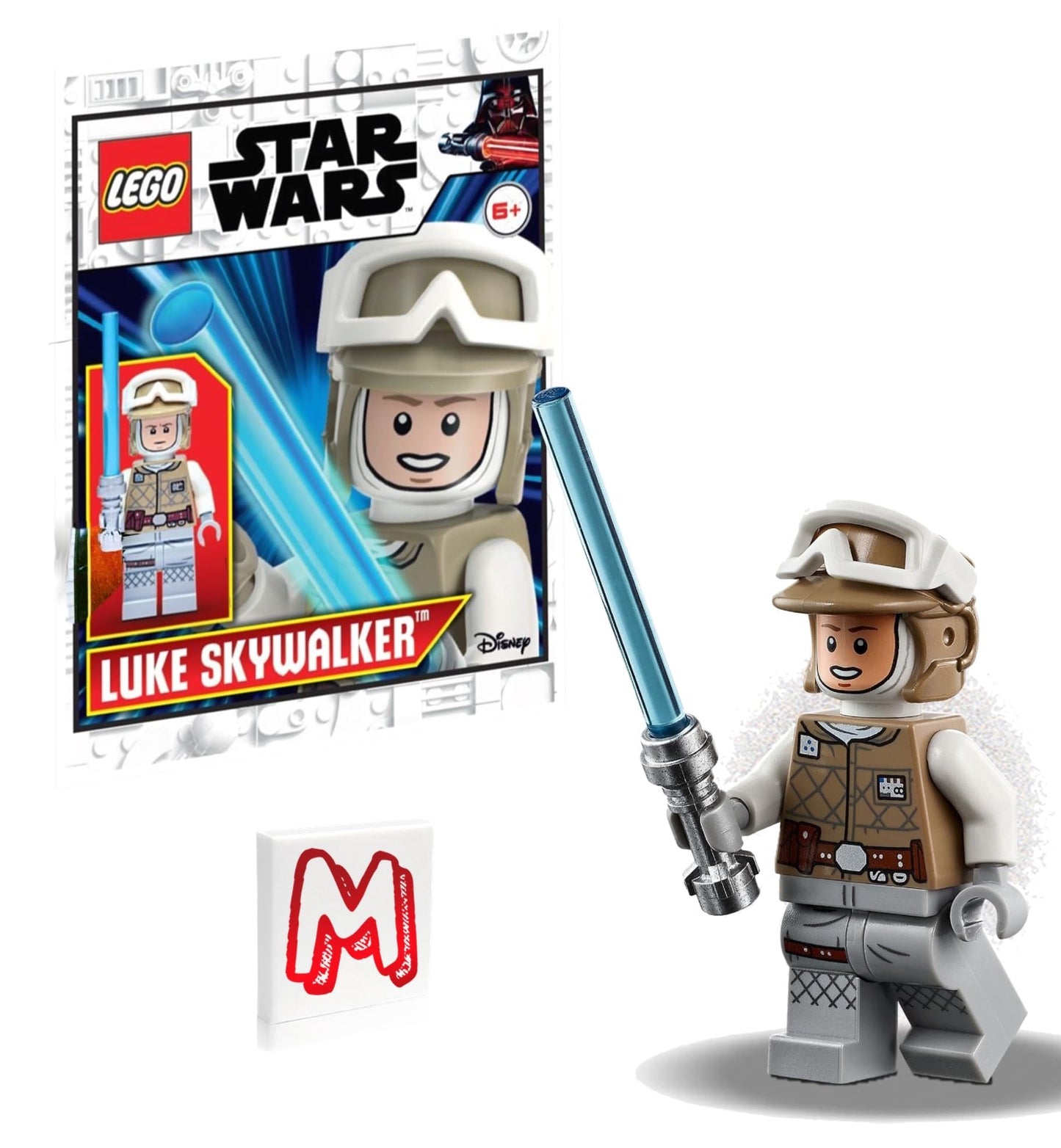 LEGO Star Wars Empire Strikes Back Minifigure - Luke Skywalker Hoth (with Lightsaber) 75298