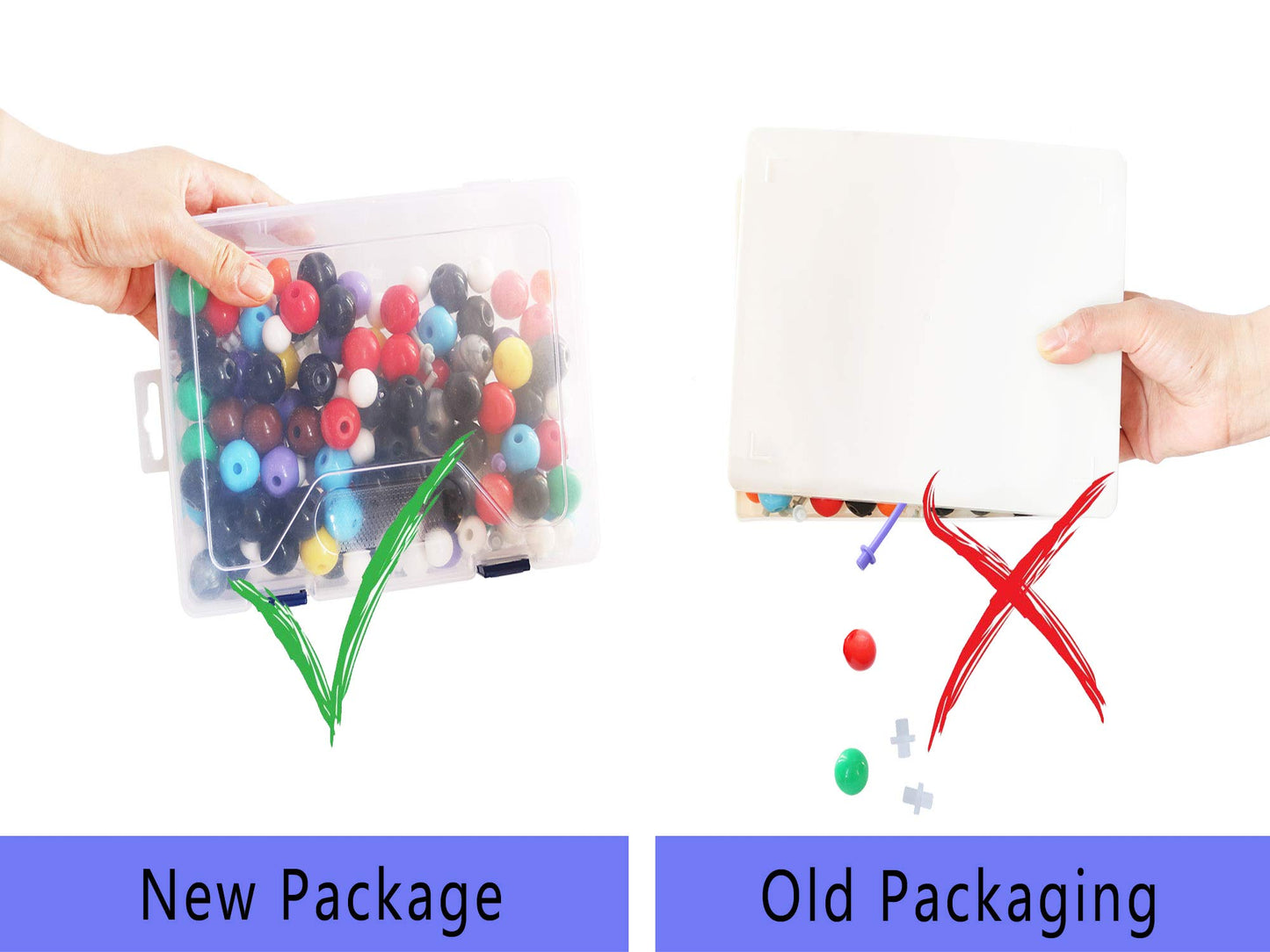 LINKTOR 444-Piece Chemistry Molecular Model Kit – Student & Teacher Set for Organic & Inorganic Chemistry, Fullerene Models, STEM Learning