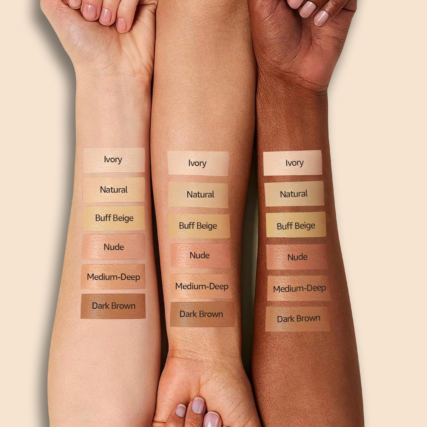 Mushroom Head Air Cushion CC Cream - Moisturizing BB Foundation, Concealer, Waterproof, Long-Lasting, Even Skin Tone, Natural, 1 Pack