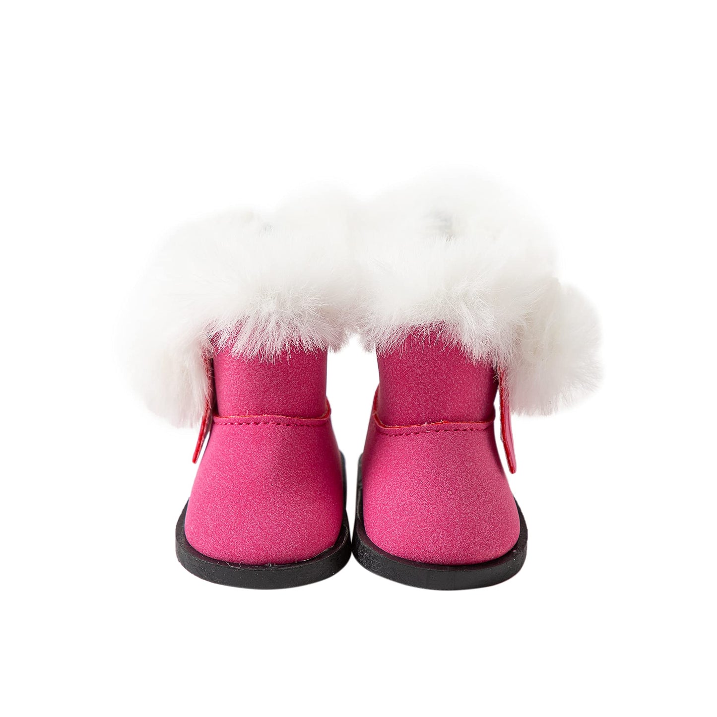 8 Pairs Doll Shoes Fit 14.5 inch American Doll Wellie Wishers Doll Including Boots, Sandals, Sneakers, Leather Shoes, etc