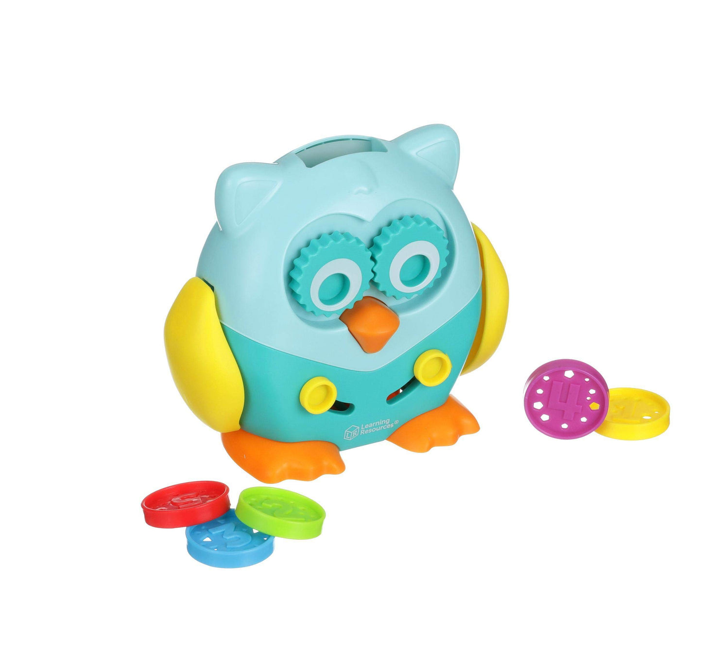 Learning Resources Hoot The Fine Motor Owl, 6-Piece Toddler Toy for Ages 18+ Months – Fine Motor, Sensory & Educational Play