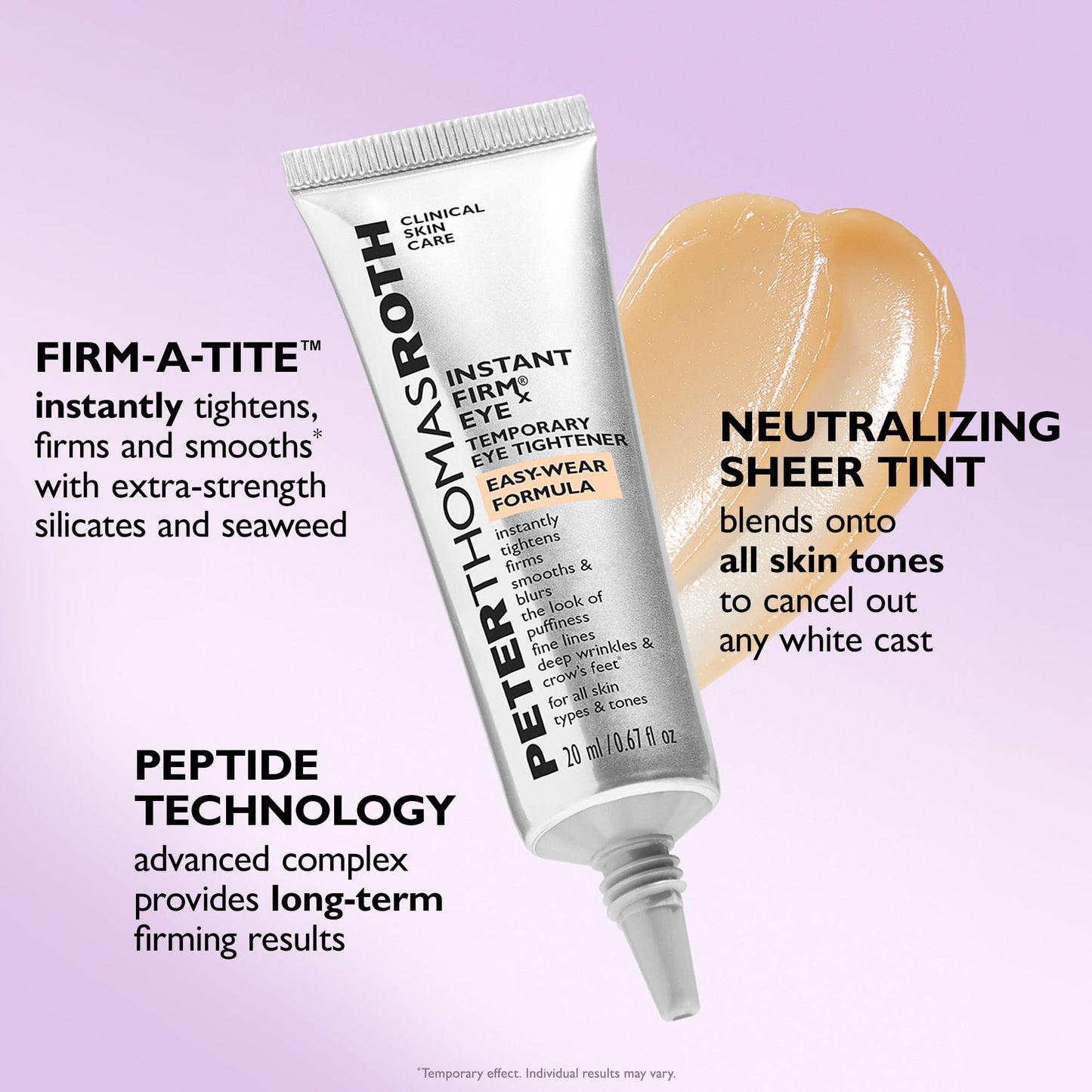 Peter Thomas Roth | Instant FIRMx® Eye Temporary Eye Tightener Easy-Wear Formula