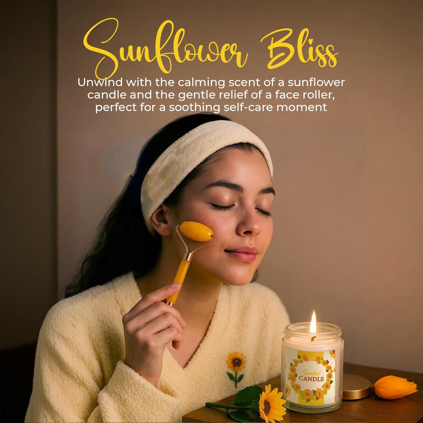 18Pcs Sunflower Gift Basket for Women – Unique Birthday, Friendship & Get Well Soon Care Package – Sunshine Box for Best Friend or Sister