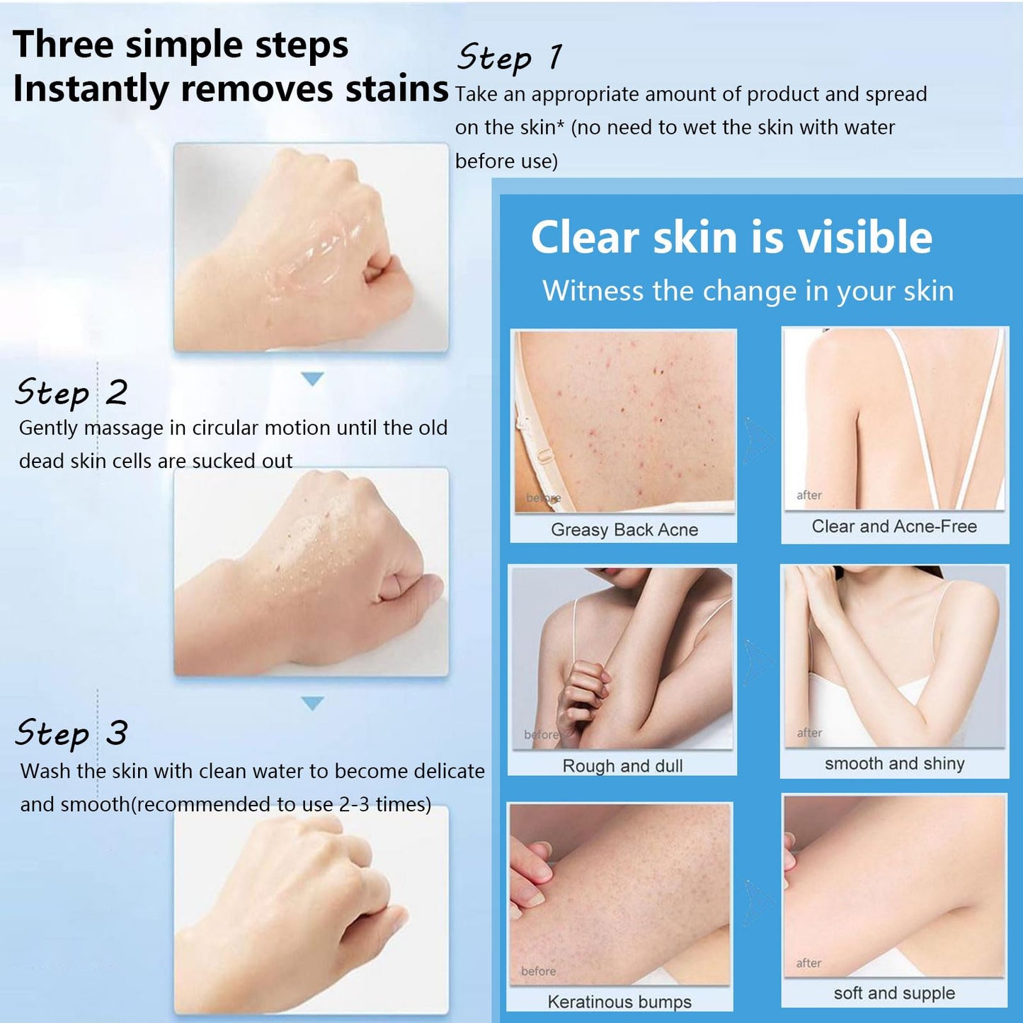 Rubbing Mud Gel 350ml - Lavender Mud Scrub for Skin, Body Exfoliator, Moisturizing & Deep Cleansing, Mud Rub Artifact Cream