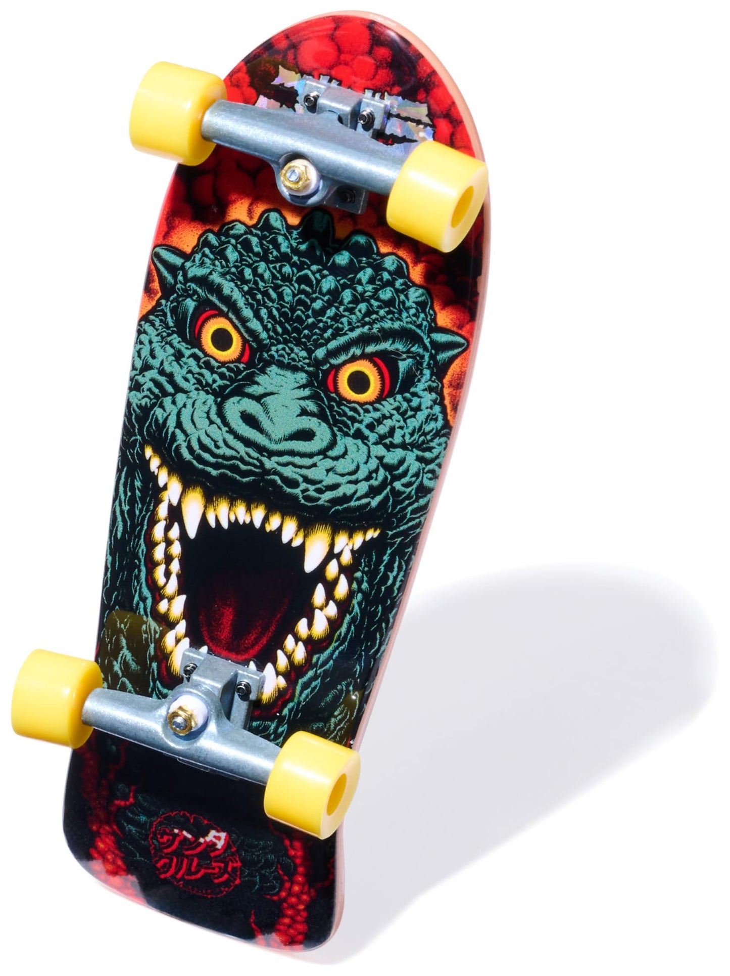 TECH DECK, Godzilla Sk8shop Fingerboard Bonus Pack, Collectible and Customizable Mini Skateboards, Kids Toys for Ages 6 and up