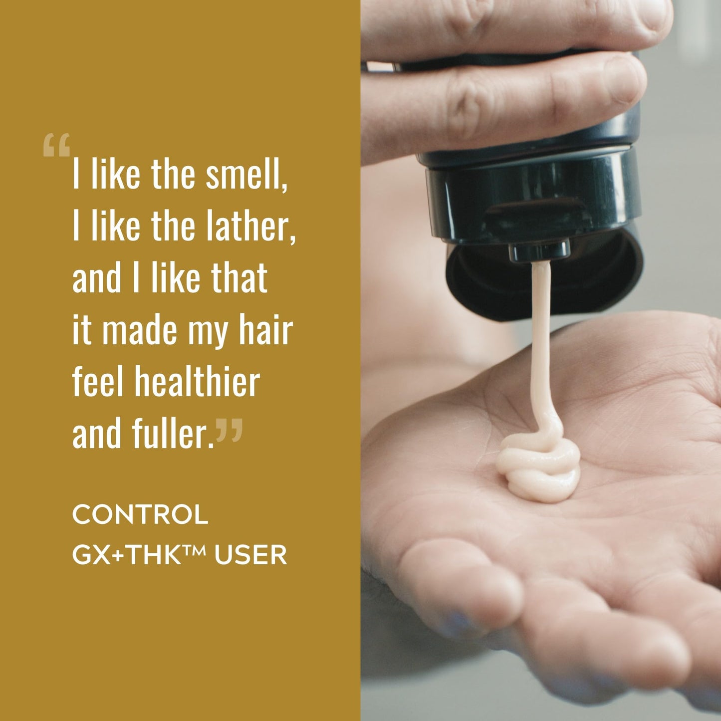 Just For Men Control GX + THK Thickening Shampoo & Conditioner - Grey Reducing, Hair Thickening up to 20% with Alpha Keratin, 4 oz