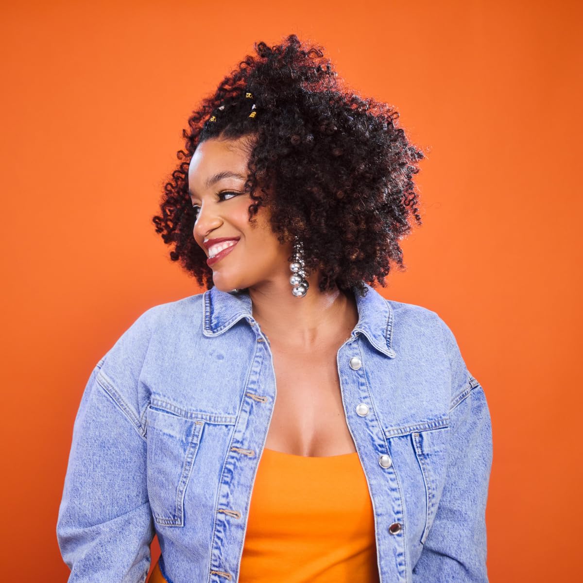 Mielle Organics Mango & Tulsi Nourishing Hair Mousse – Weightless Styling Foam for Curly Hair, Hydrates, Conditions & Adds Shine, 7.5 Fl Oz